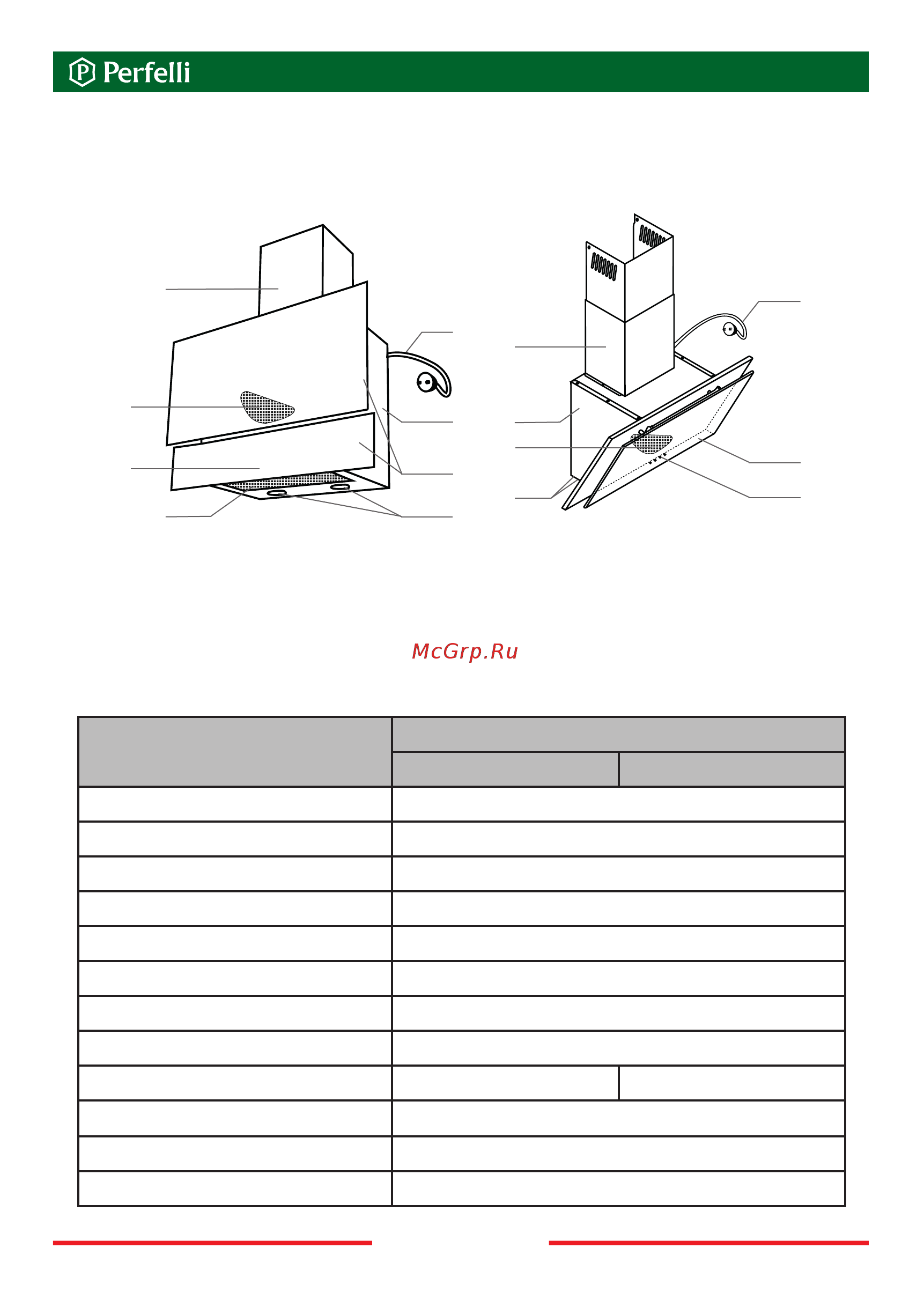 Perfelli DNS 6602 BL LED [9/44] Опис приладу