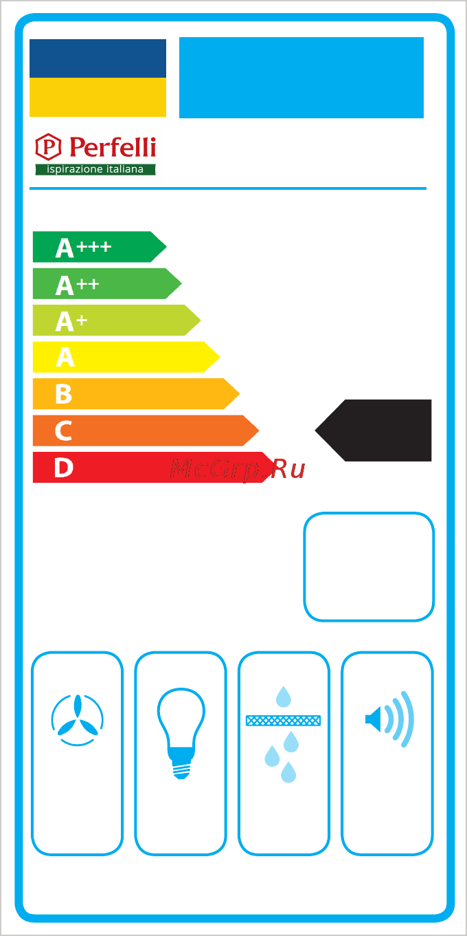 Perfelli BI 6122 IV LED Энергокарта онлайн