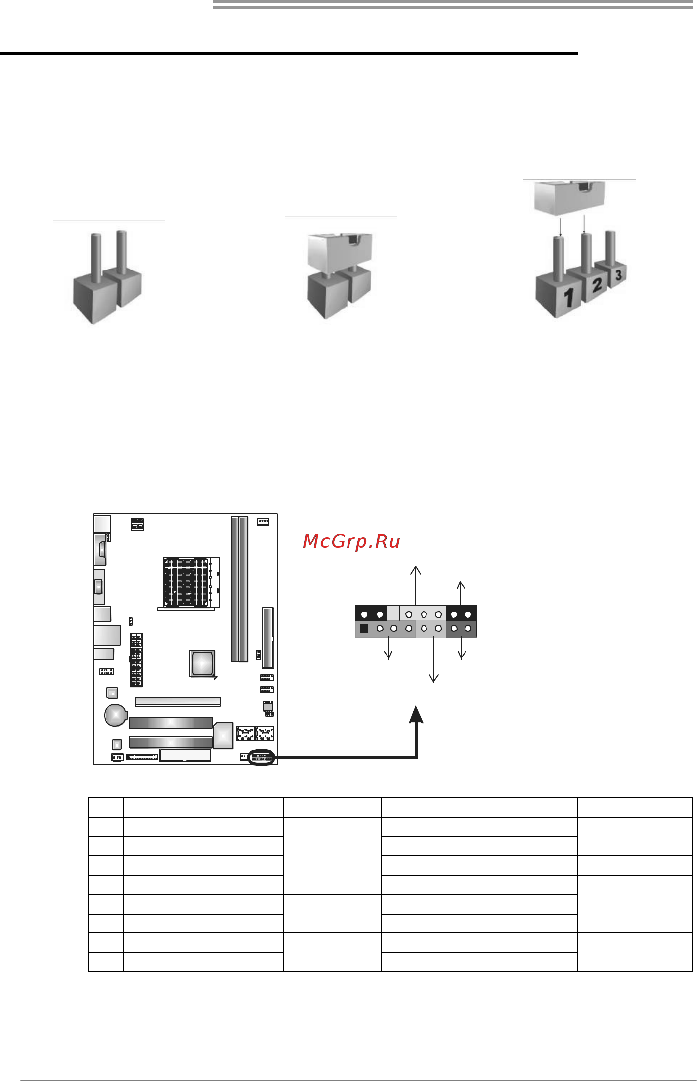 Biostar MCP6P3 Версия 6.x [16/47] Chapter 3 headers jumpers setup