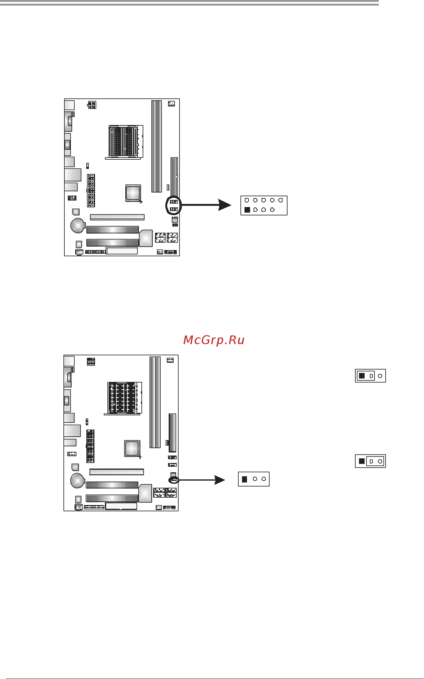 Biostar MCP6P3 Версия 6.x [17/47] F_usb1 f_usb2 headers for usb 2 ports at front panel
