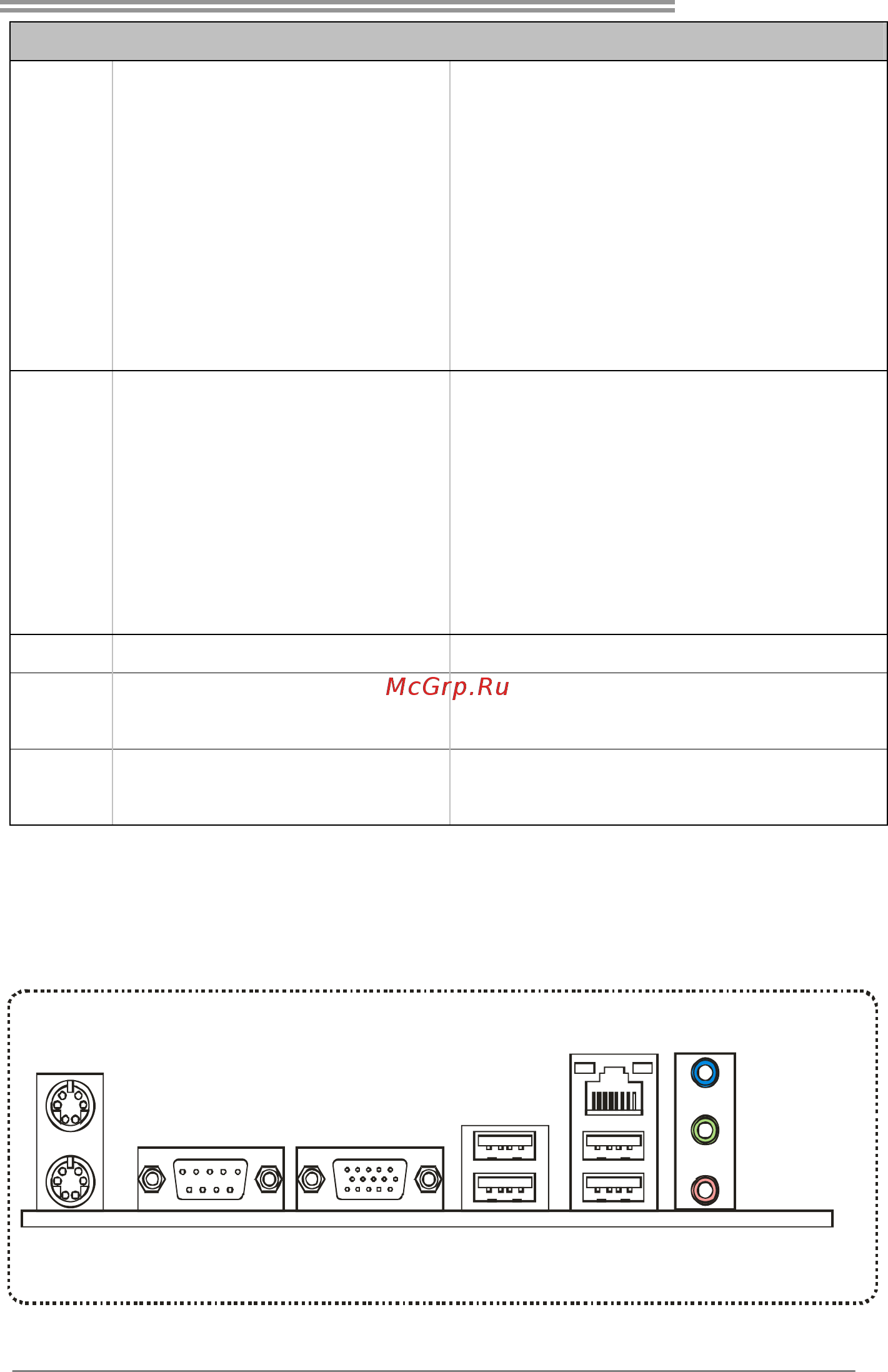 Biostar N68S3 Версия 6.x [5/47] Ps 2 keyboard usbx2 usbx2