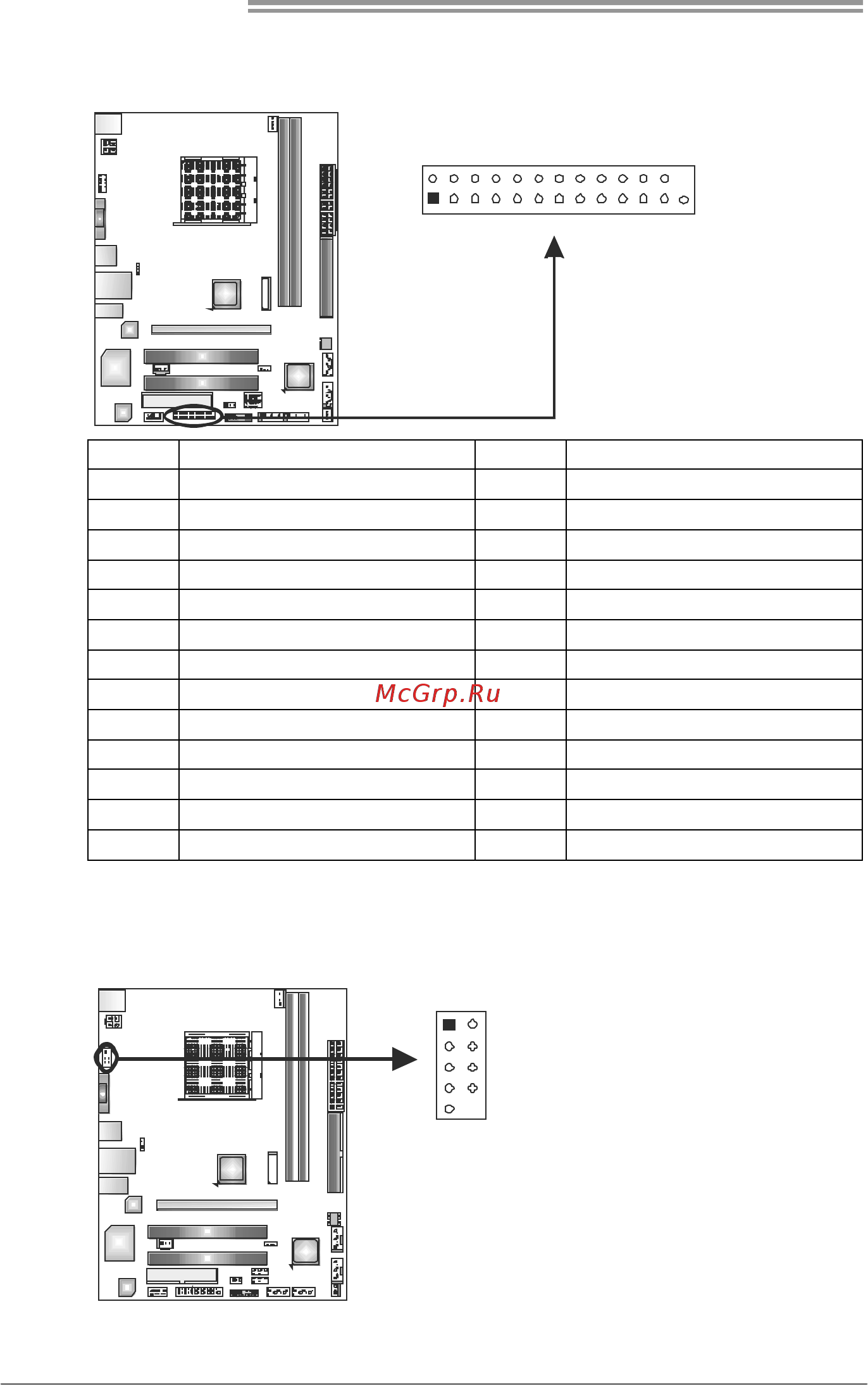 Biostar A740G3L Версия 6.x [18/49] J_com1 serial port connector