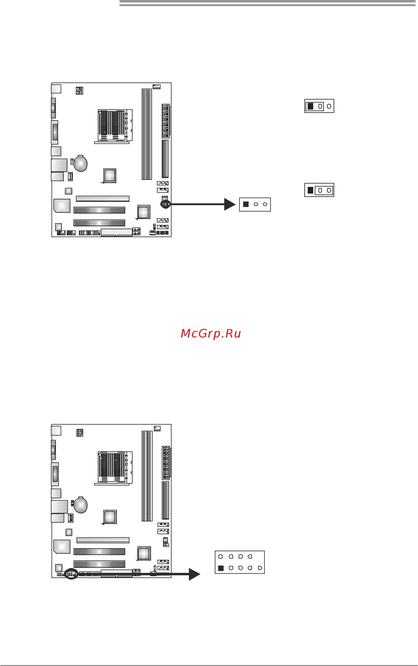 Biostar A780L3G Версия 6.x [18/49] Jcmos1 clear cmos header