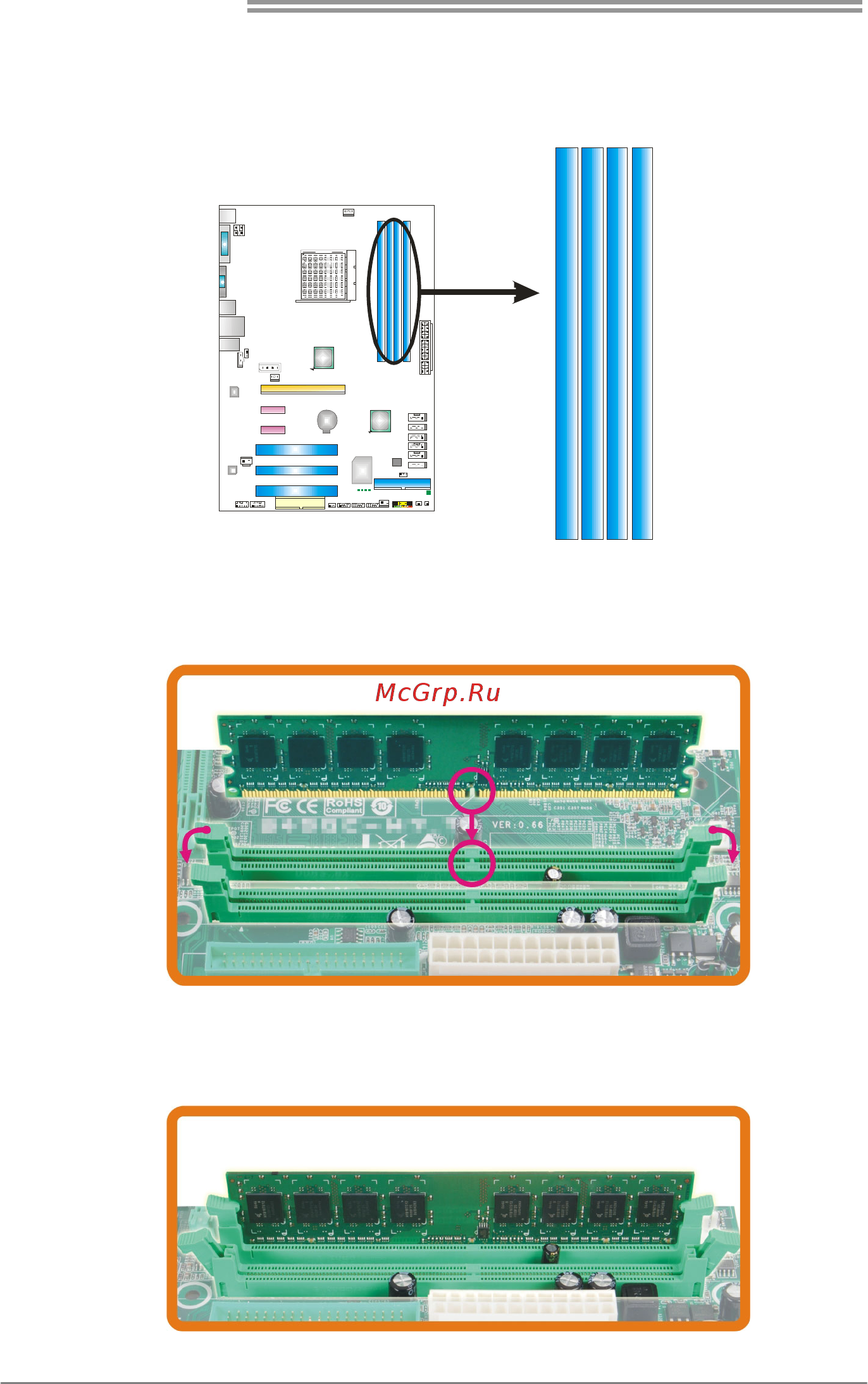 Biostar TA790GXB3 Версия 6.x [10/65] A ddr3 modules