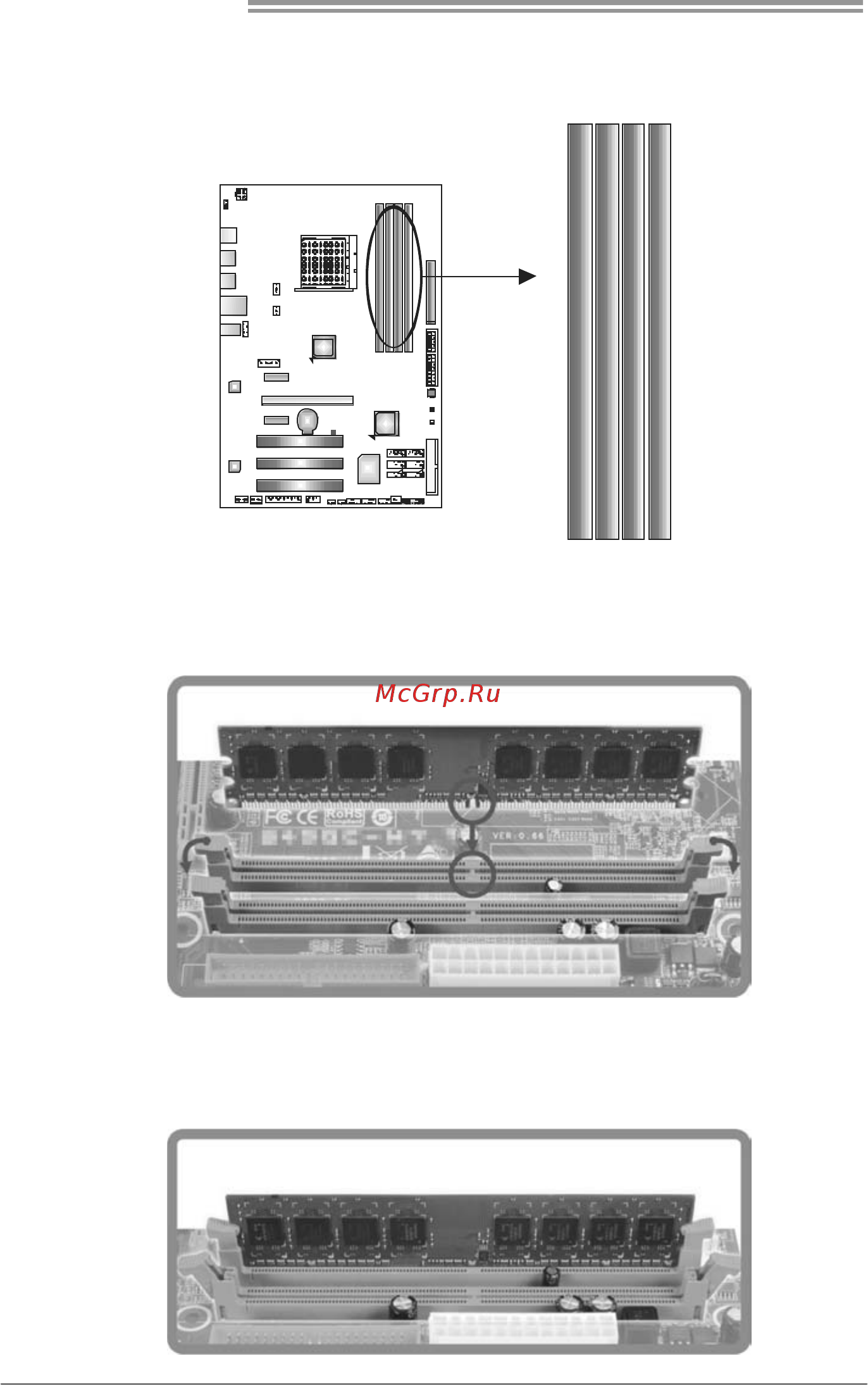 Biostar TA770 A2+ SE Версия 6.x [10/63] A ddr2 modules