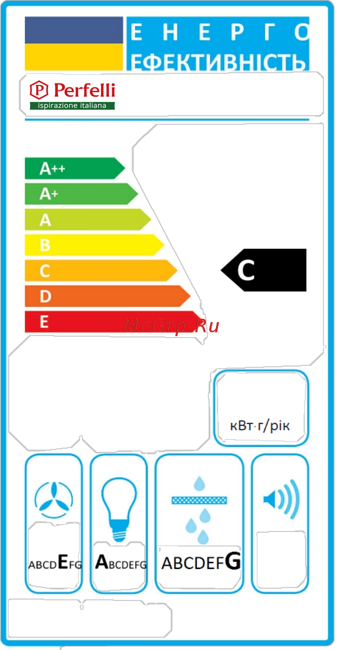 Perfelli T 6612 A 1000 IV LED Энергокарта онлайн