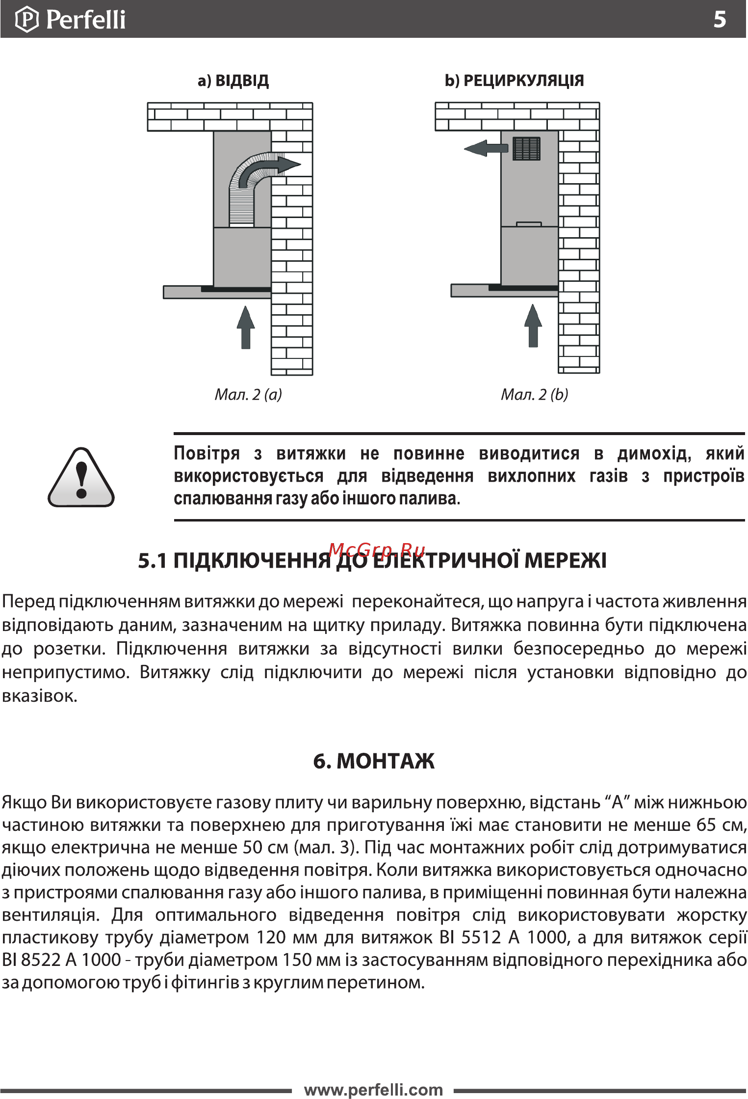 Perfelli BI 8522 A 1000 I LED [5/32] Страница 5