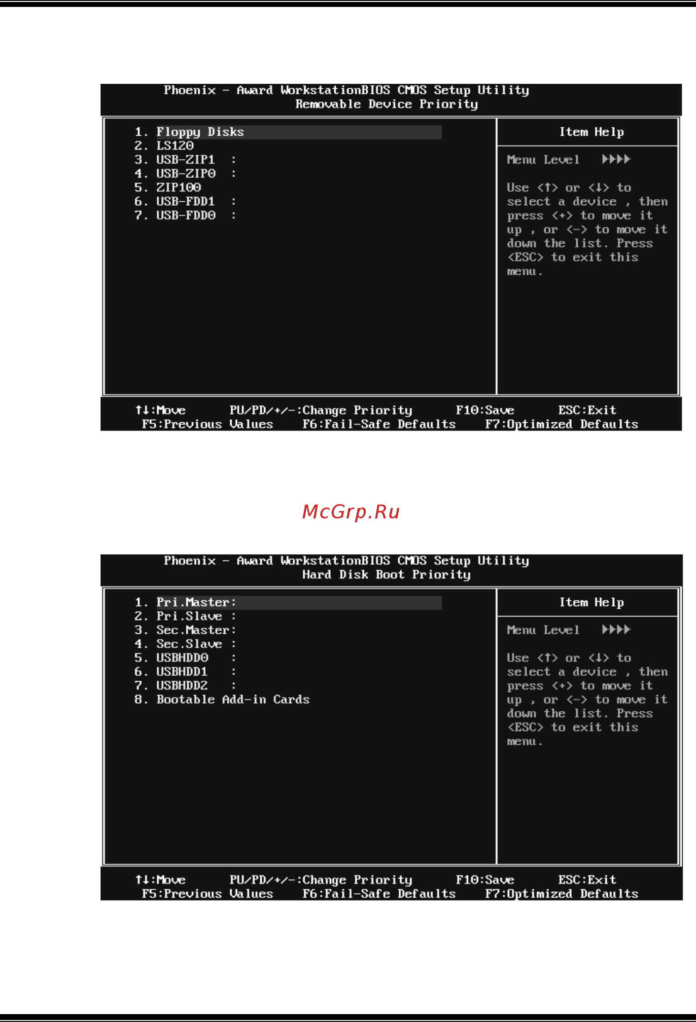 Biostar NF520B A2G+ Версия 6.x [11/37] Nf520b a2g bios setup