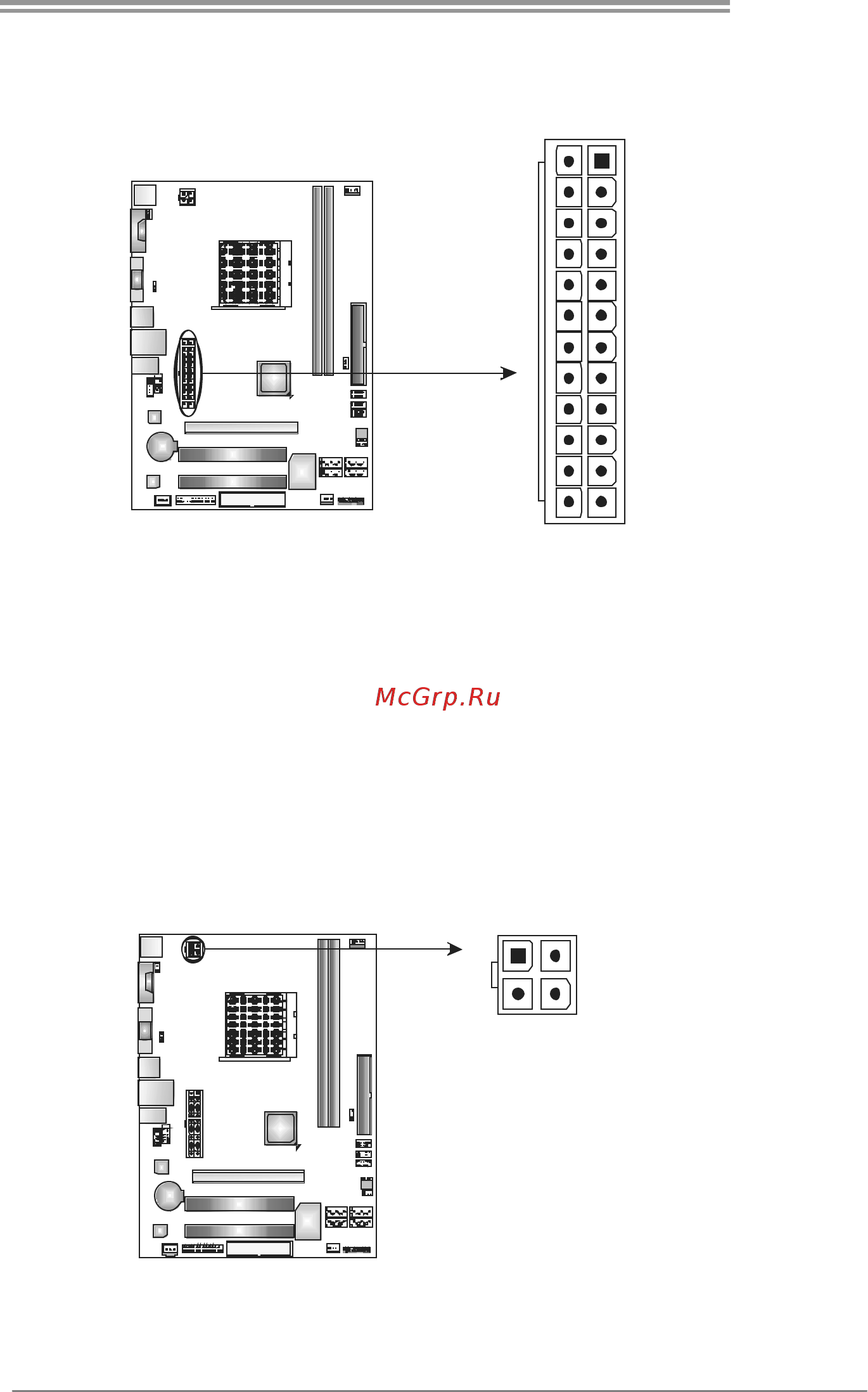 Biostar MCP6P M2+ Версия 6.x [15/47] Jatxpwr1 atx power source connector