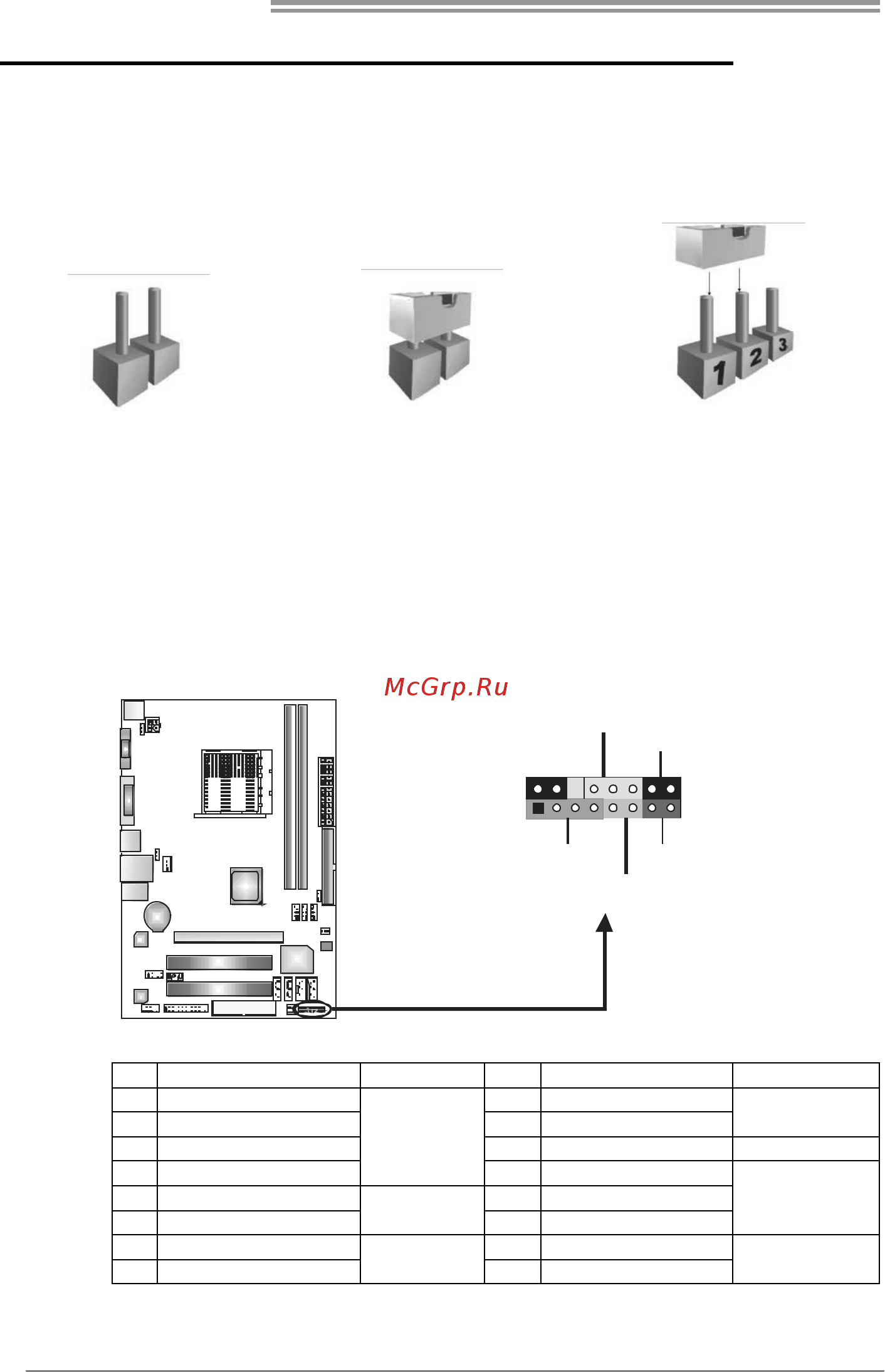 Biostar GF8100 M2G+ Версия 6.x [14/51] Chapter 3 headers jumpers setup