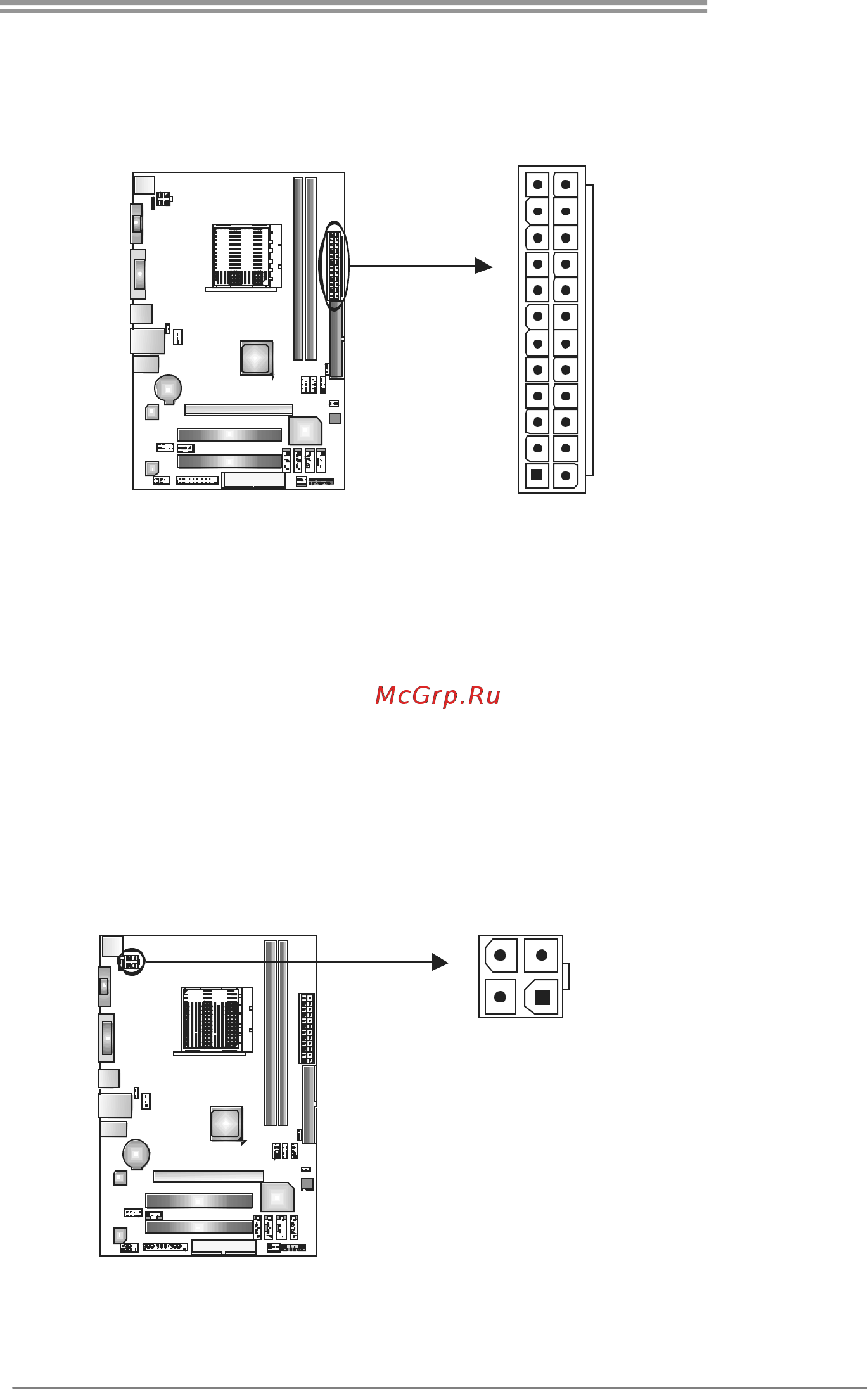 Biostar GF8100 M2G+ Версия 6.x [15/51] Jatxpwr1 atx power source connector