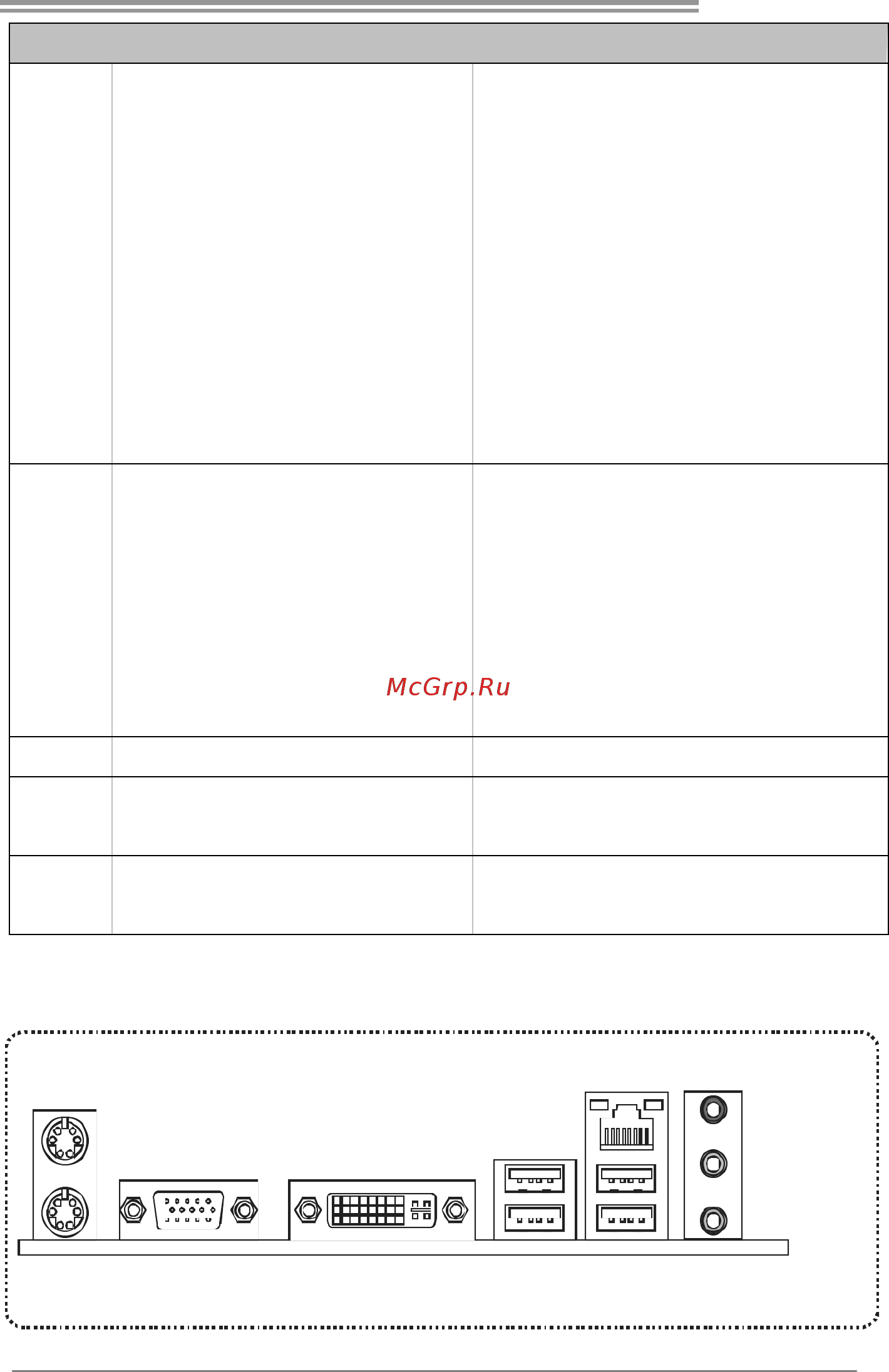 Biostar GF8100 M2G+ Версия 6.x [5/51] Onnectors