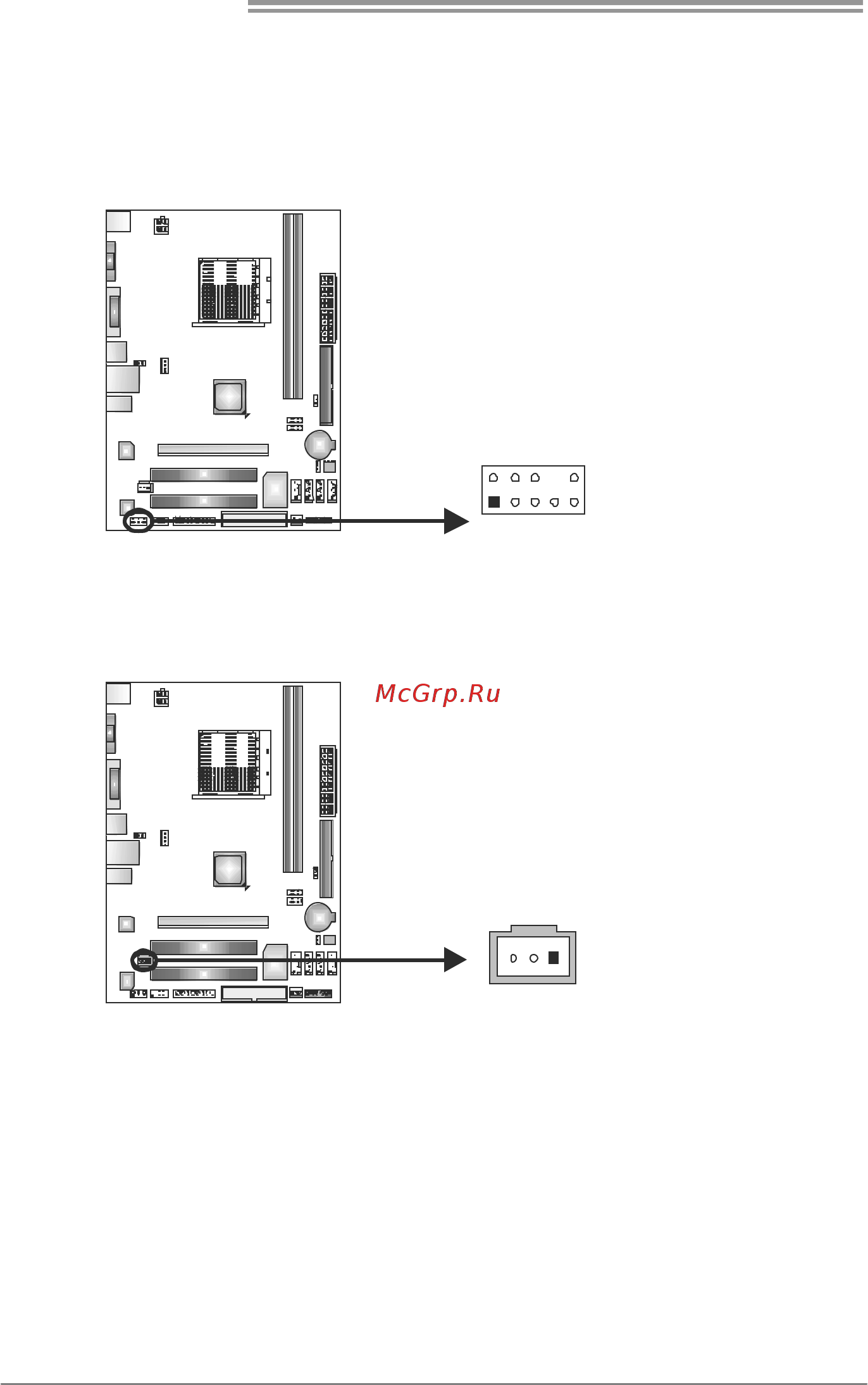 Biostar GF8200E Версия 6.x [18/53] F_audio1 front panel audio header