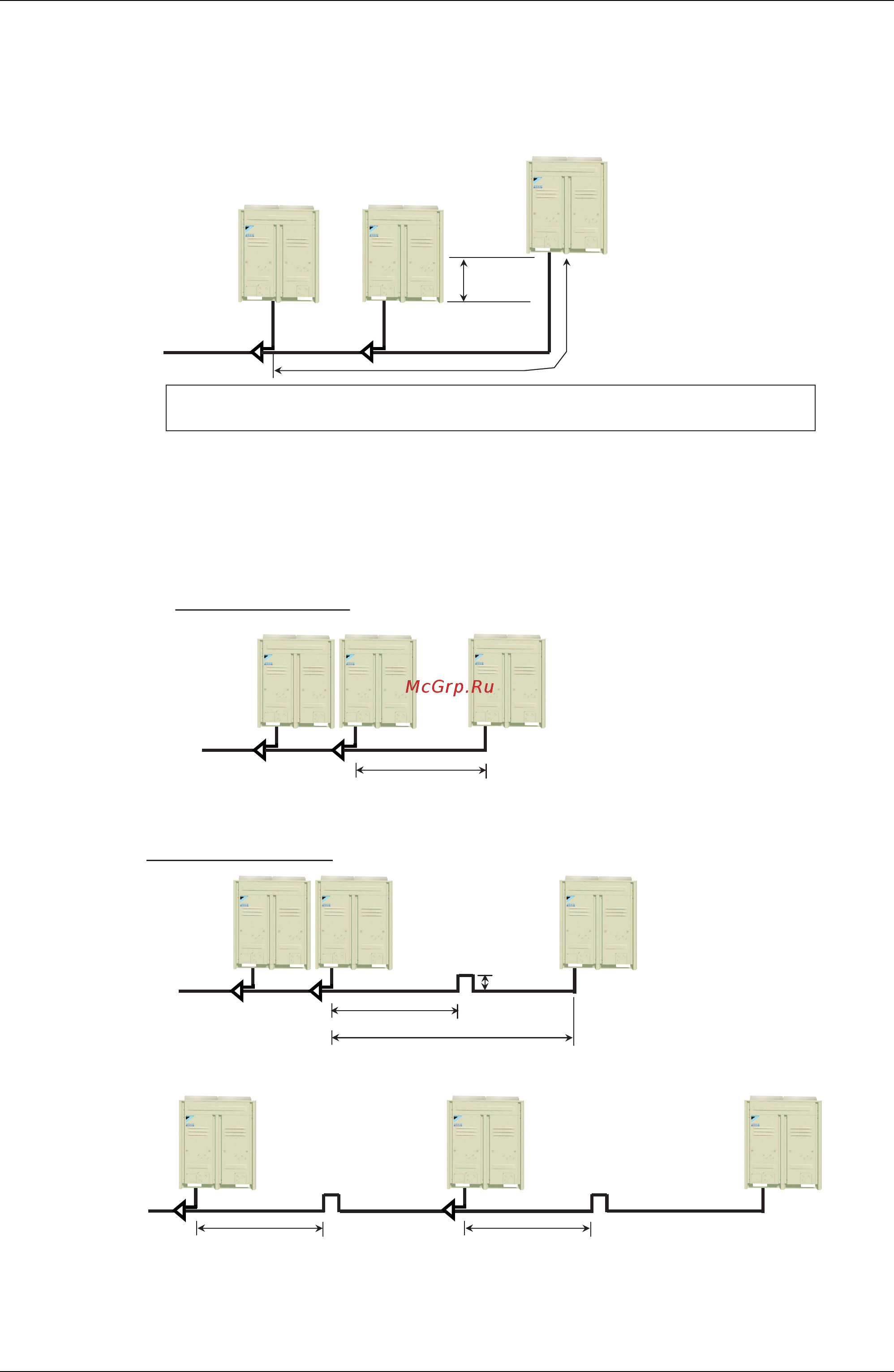 Daikin RXYQ28PY1 [372/398] In the case of 2m or less