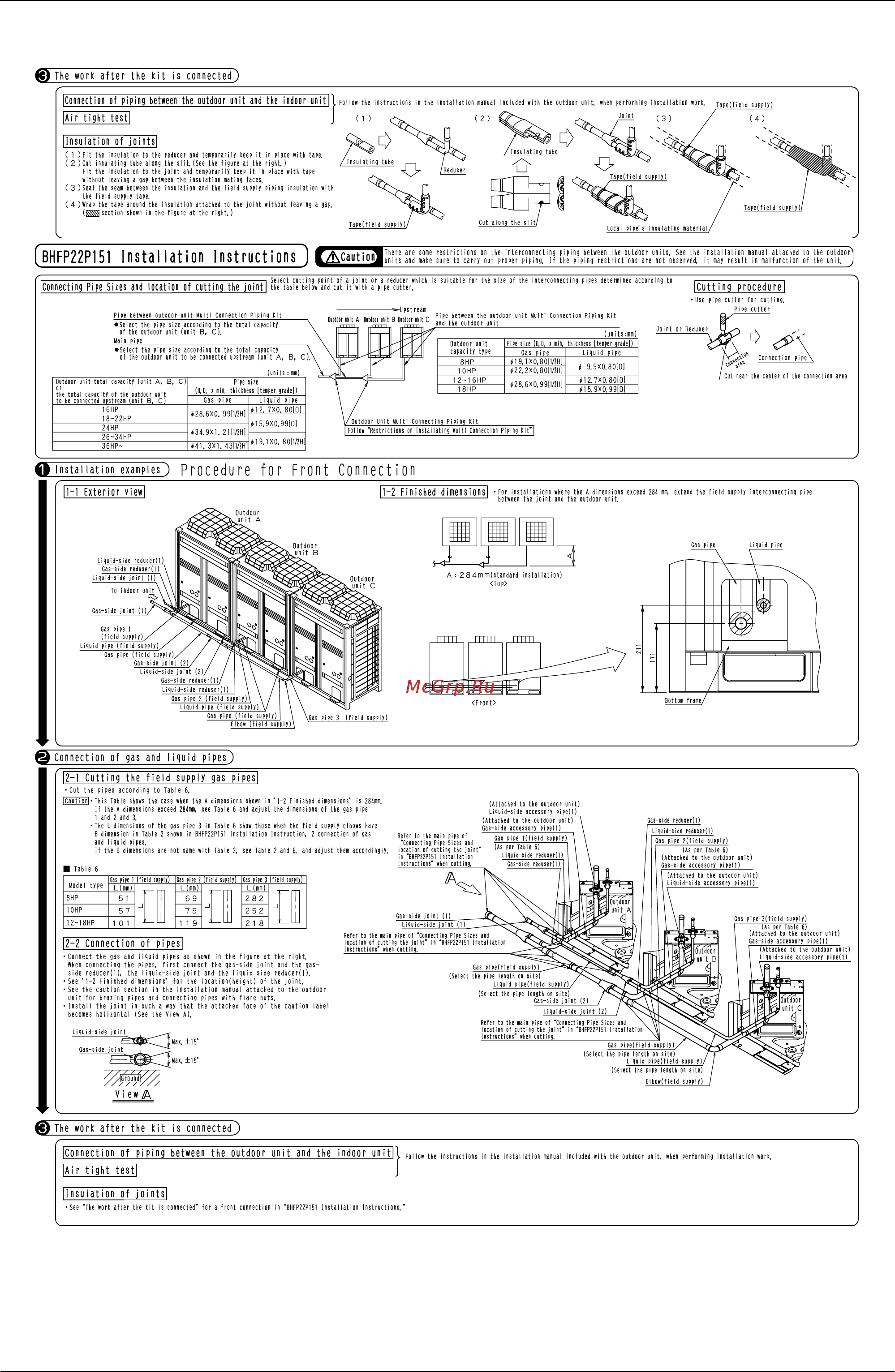 Daikin RXYQ10PY1 Технические данные онлайн [256/487] 548043
