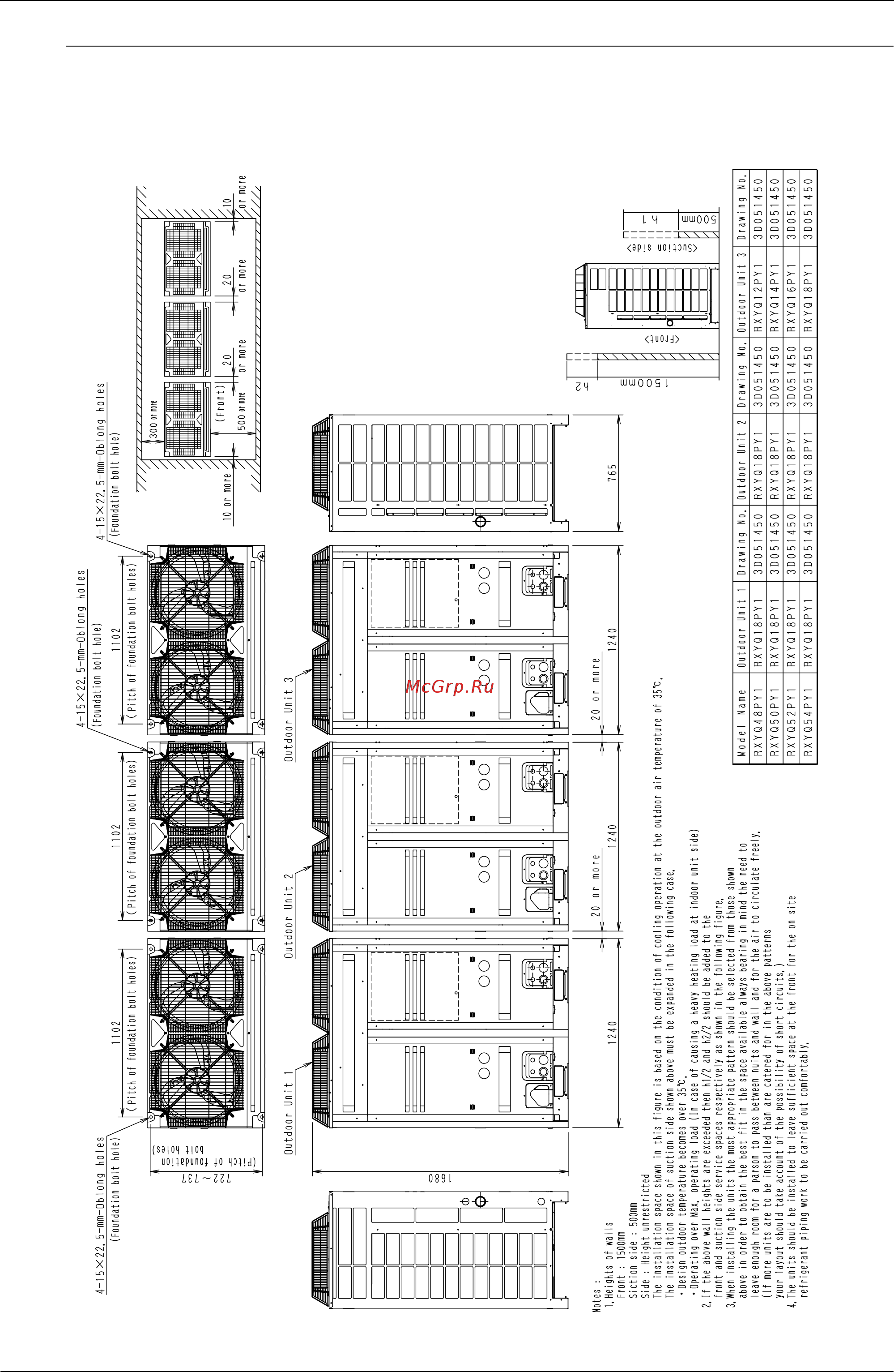 Daikin RXYQ30PY1 [36/487] Rxyq48p rxyq50p rxyq52p rxyq54p