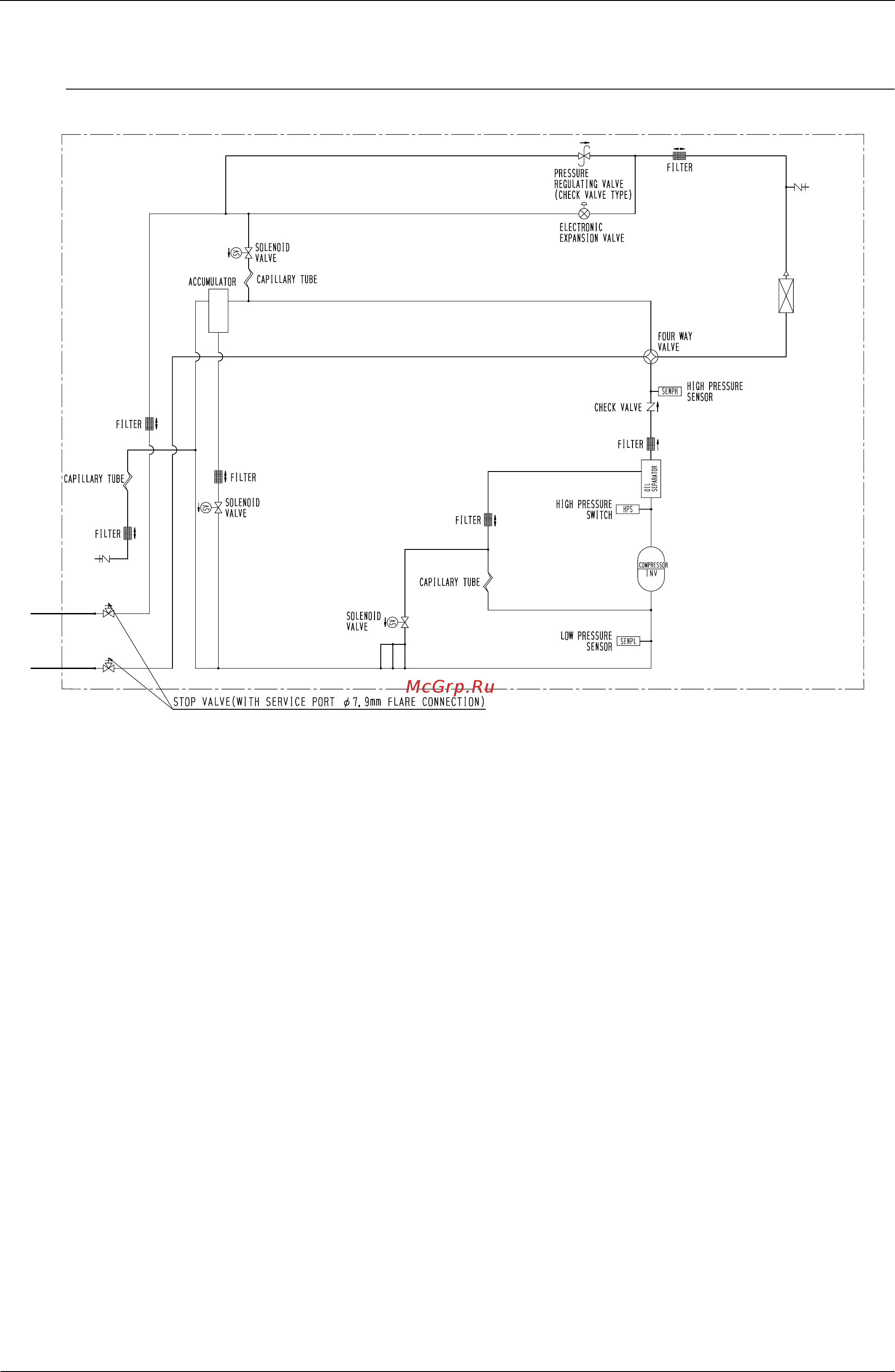 Daikin RXYQ22PY1 [38/487] Piping diagrams