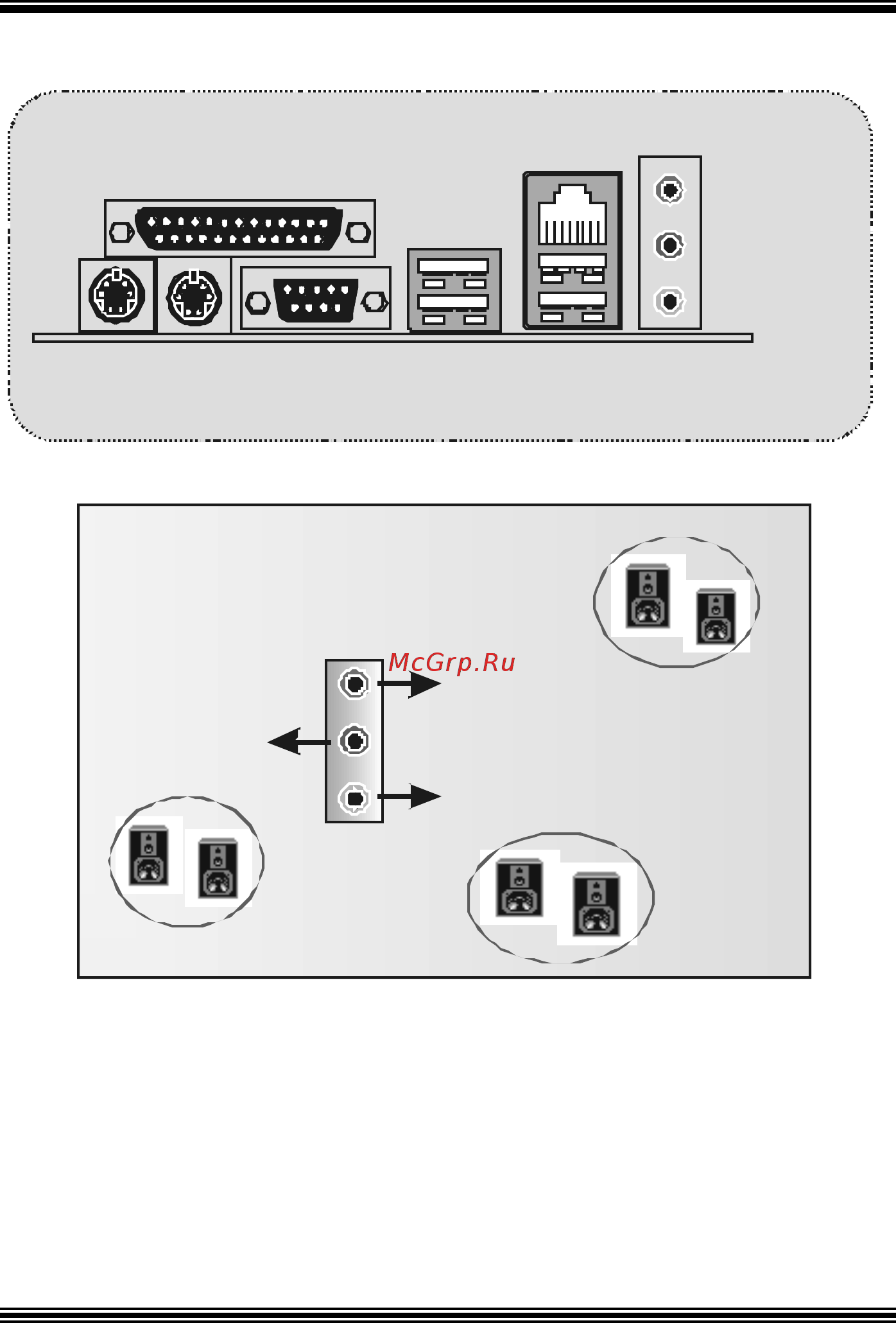Biostar M7VIT 800 [14/57] Channel speakers
