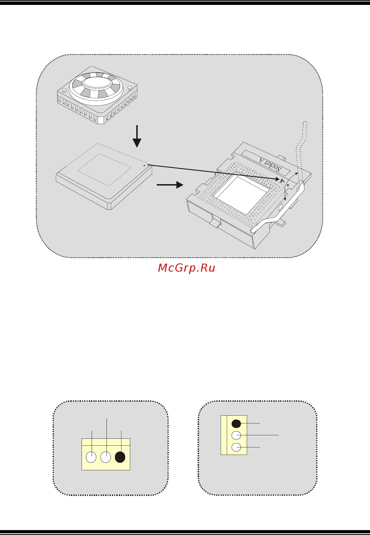Biostar M7VIW [6/44] Cpu installation