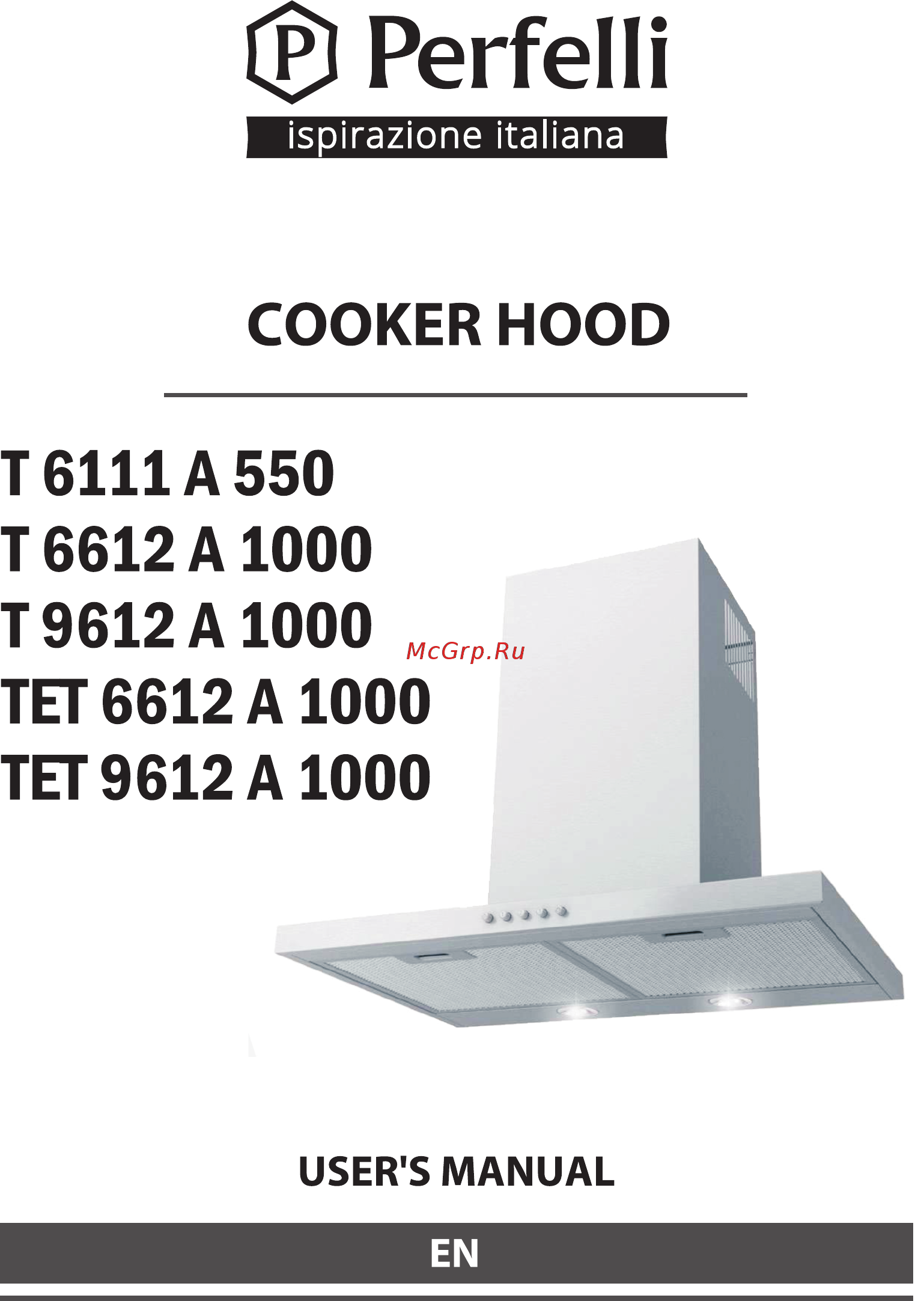 Perfelli TET 9612 A 1000 W LED [21/30] Perfelli