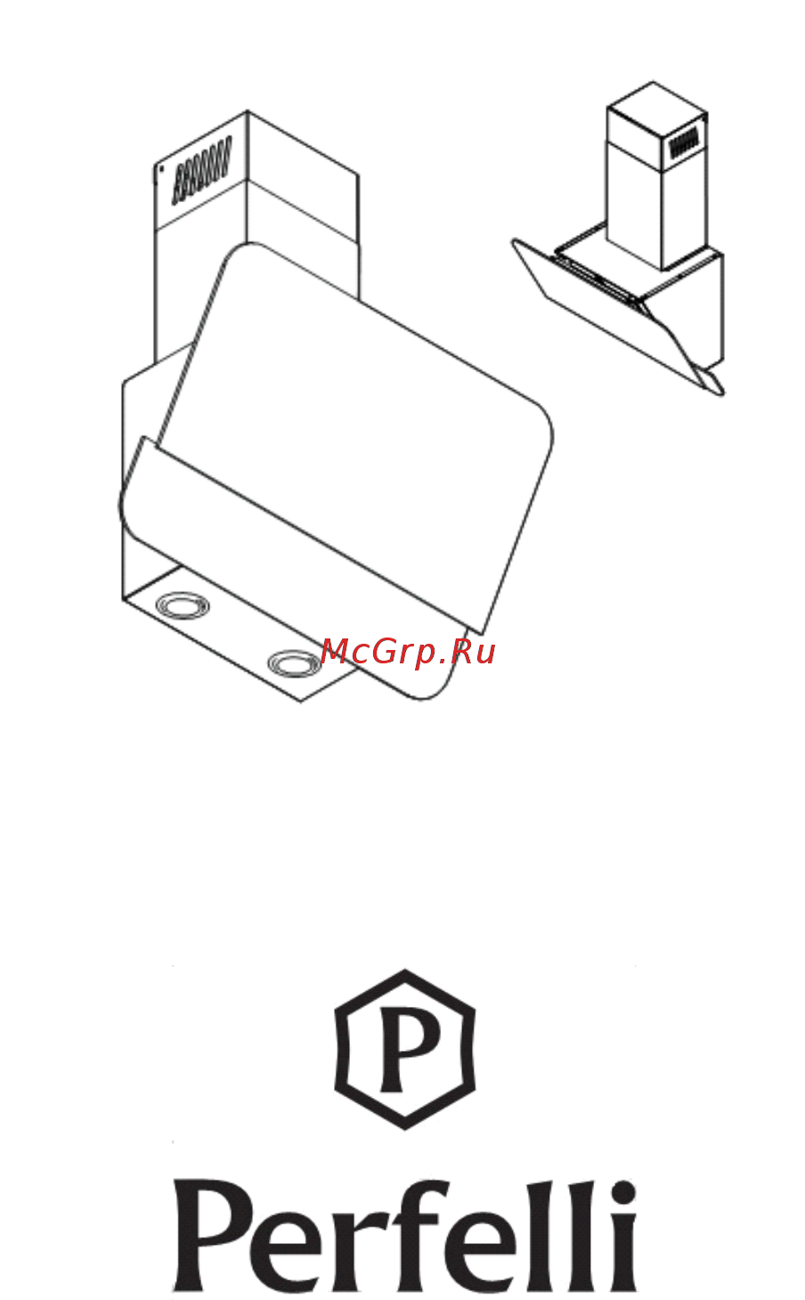 Perfelli DNS 6114 W LED Инструкция по эксплуатации онлайн