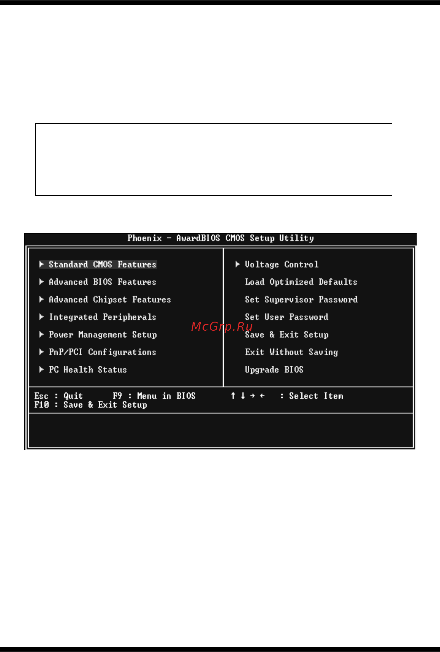 Biostar NF4UL-A9 [39/64] Main menu