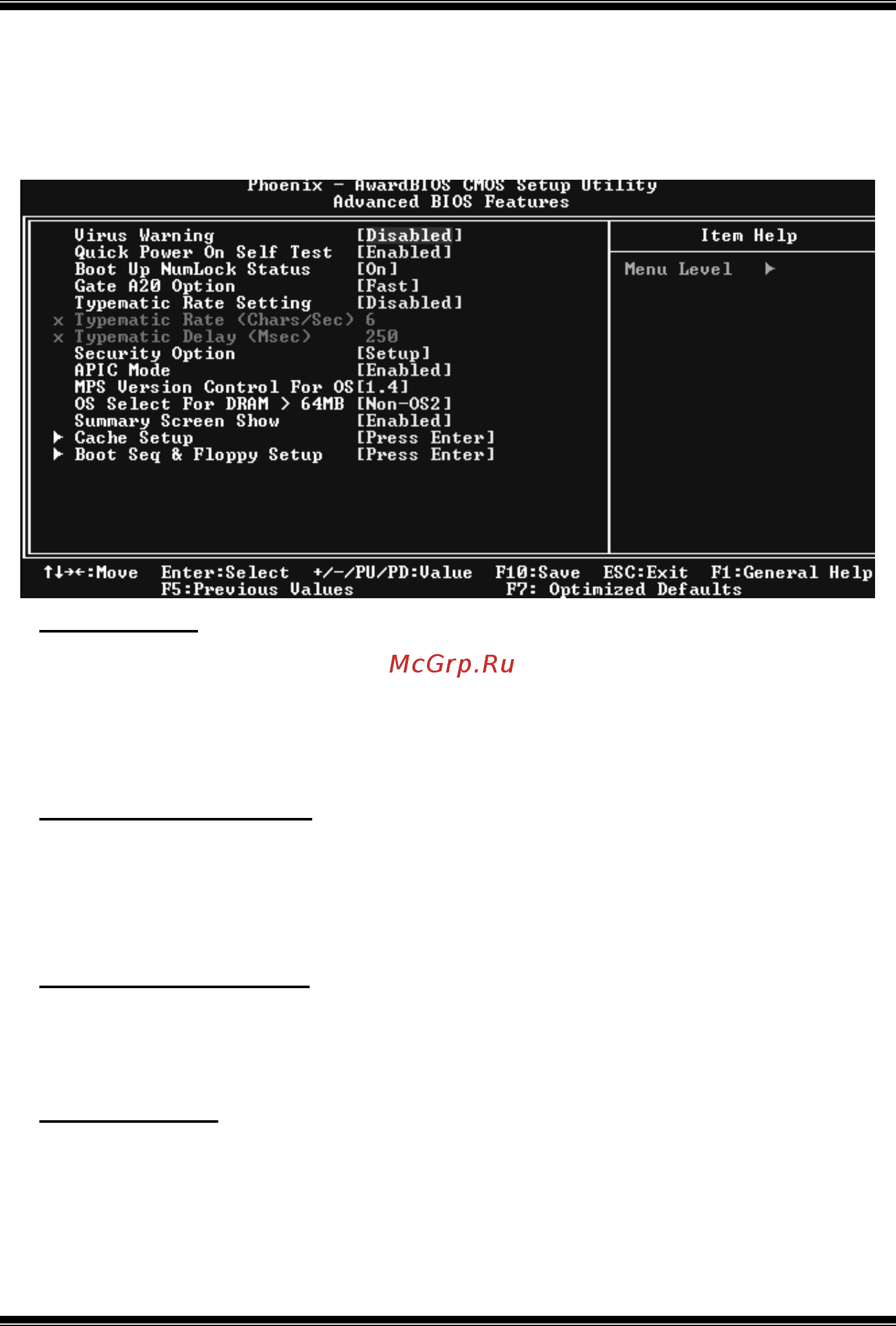 Biostar NF4UL-A9 [45/64] Advanced bios features