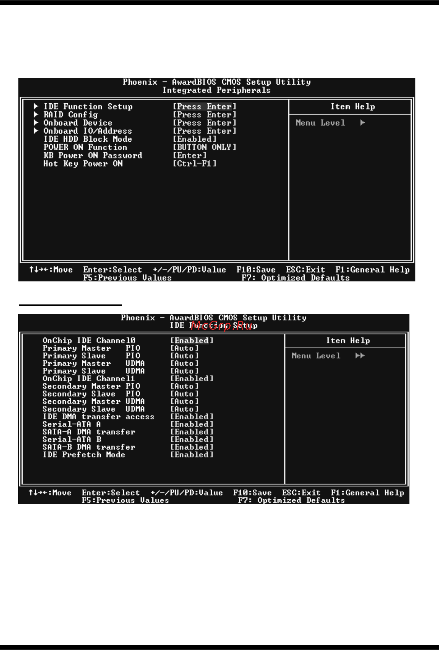 Biostar NF4UL-A9 [51/64] Integrated peripherals