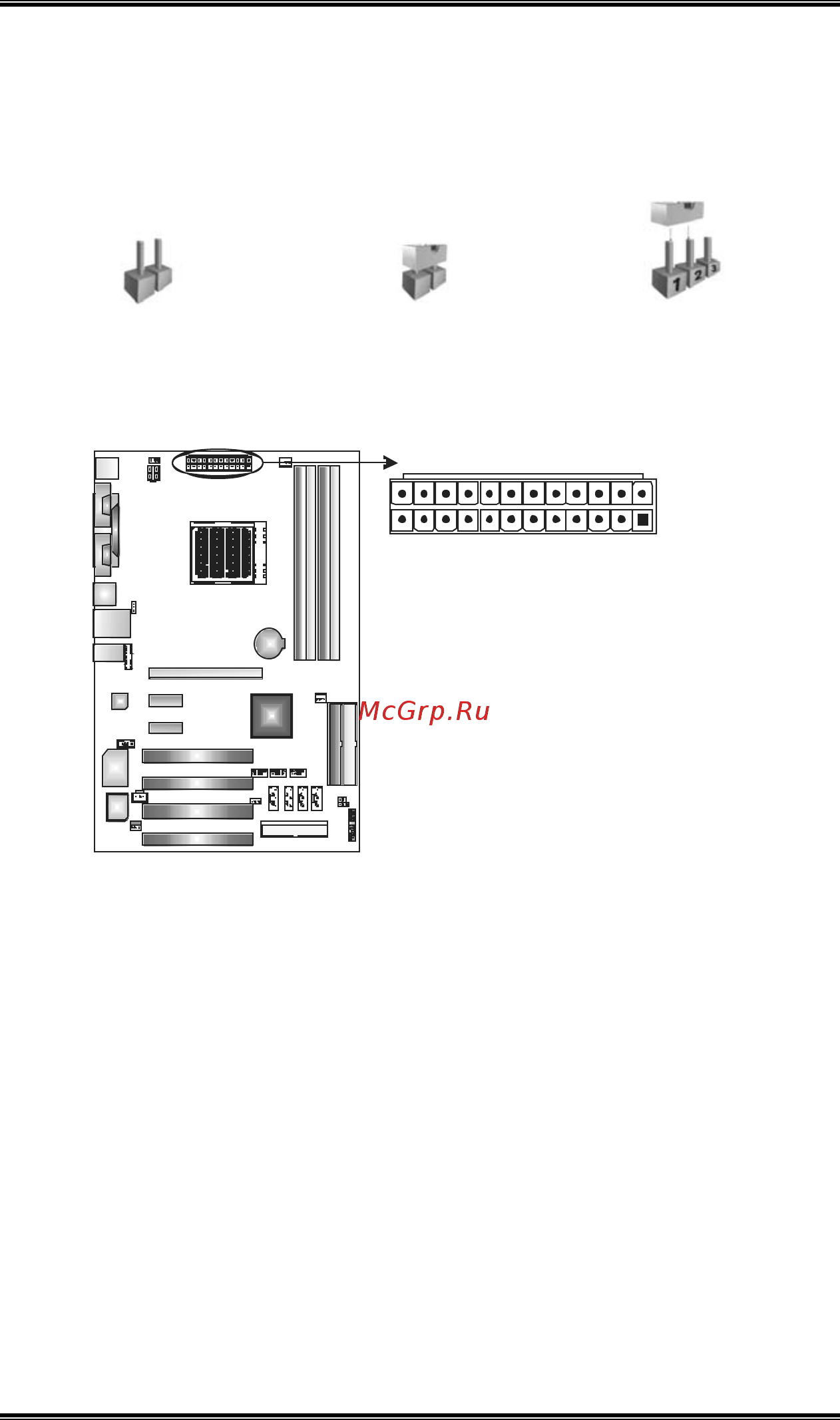 Biostar TForce4 U SE [12/108] B connectors and headers