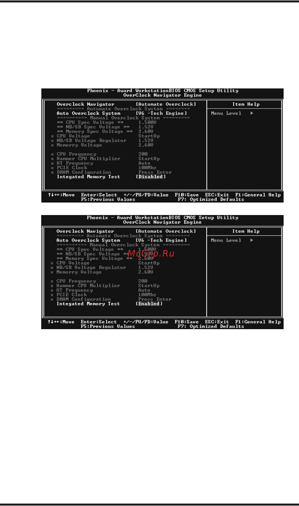 Biostar TForce4 U SE [31/108] C memory integration test m i t