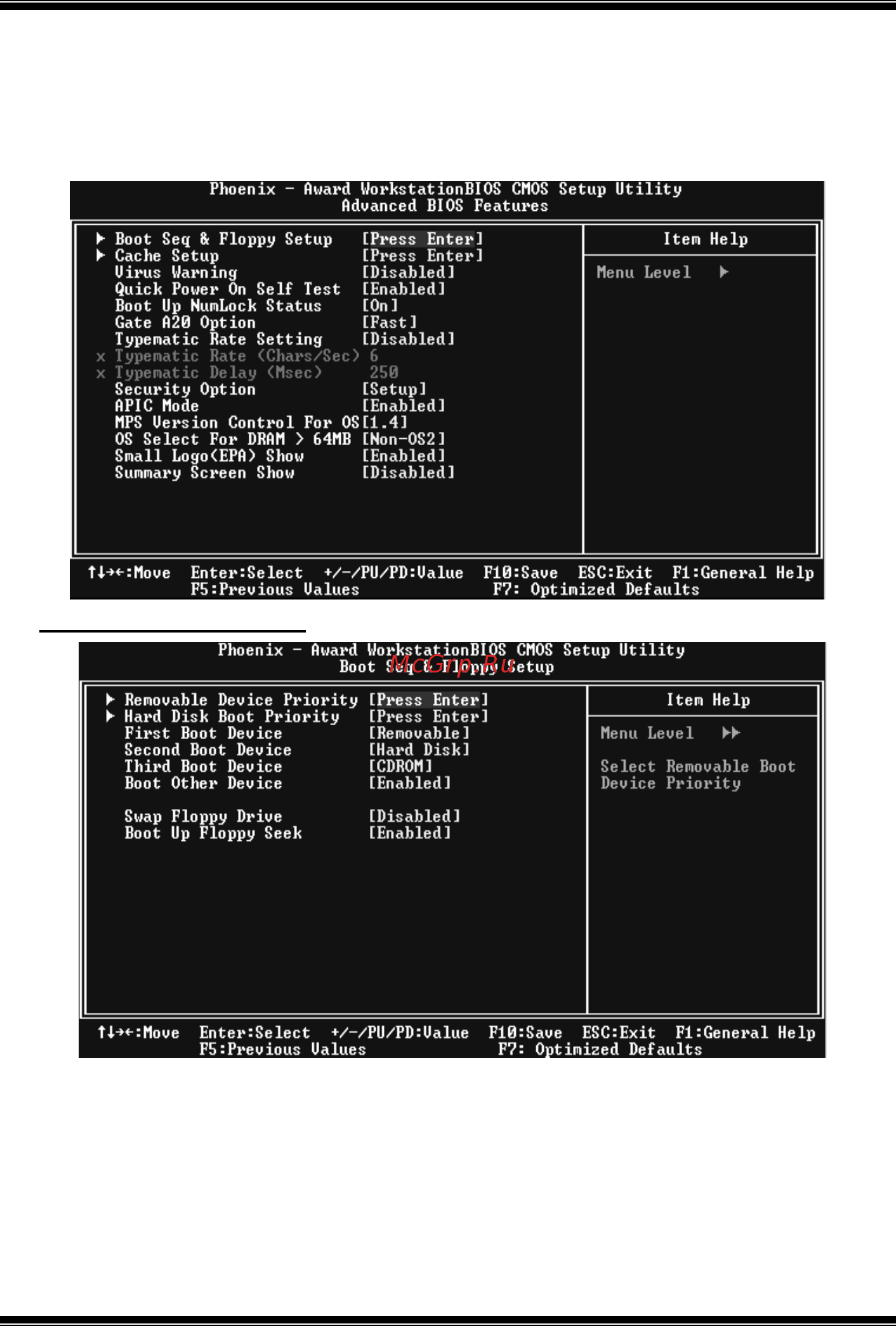 Biostar GeForce 6100-M7 [39/61] Advanced bios features