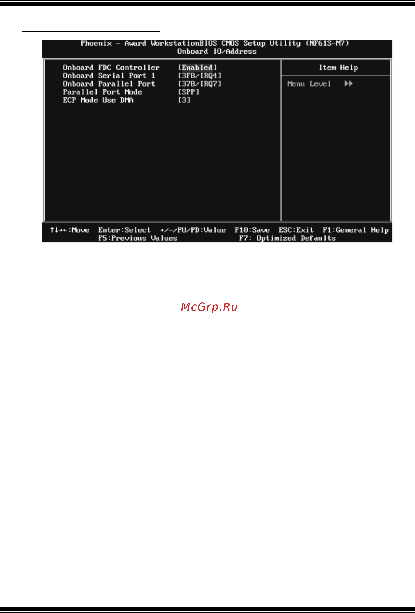 Biostar NF61S Micro 754 Версия 6.x [21/33] Nf61s micro 754 bios setup