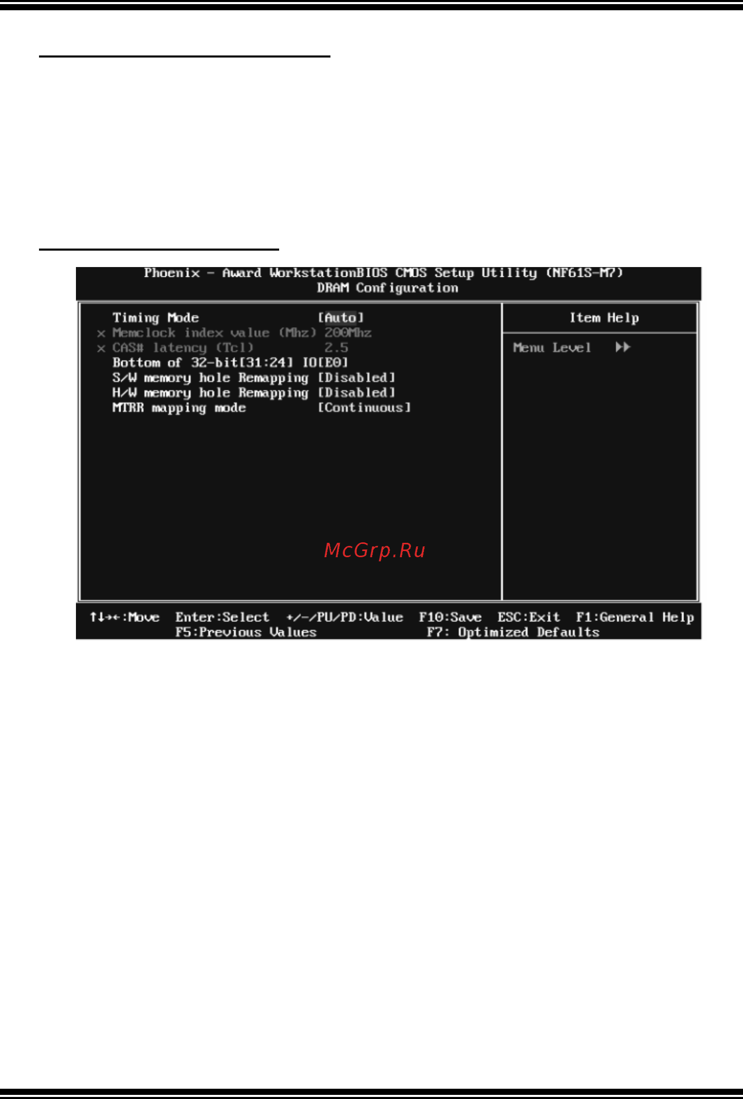 Biostar NF61S Micro 754 Версия 6.x [32/33] Nf61s micro 754 bios setup