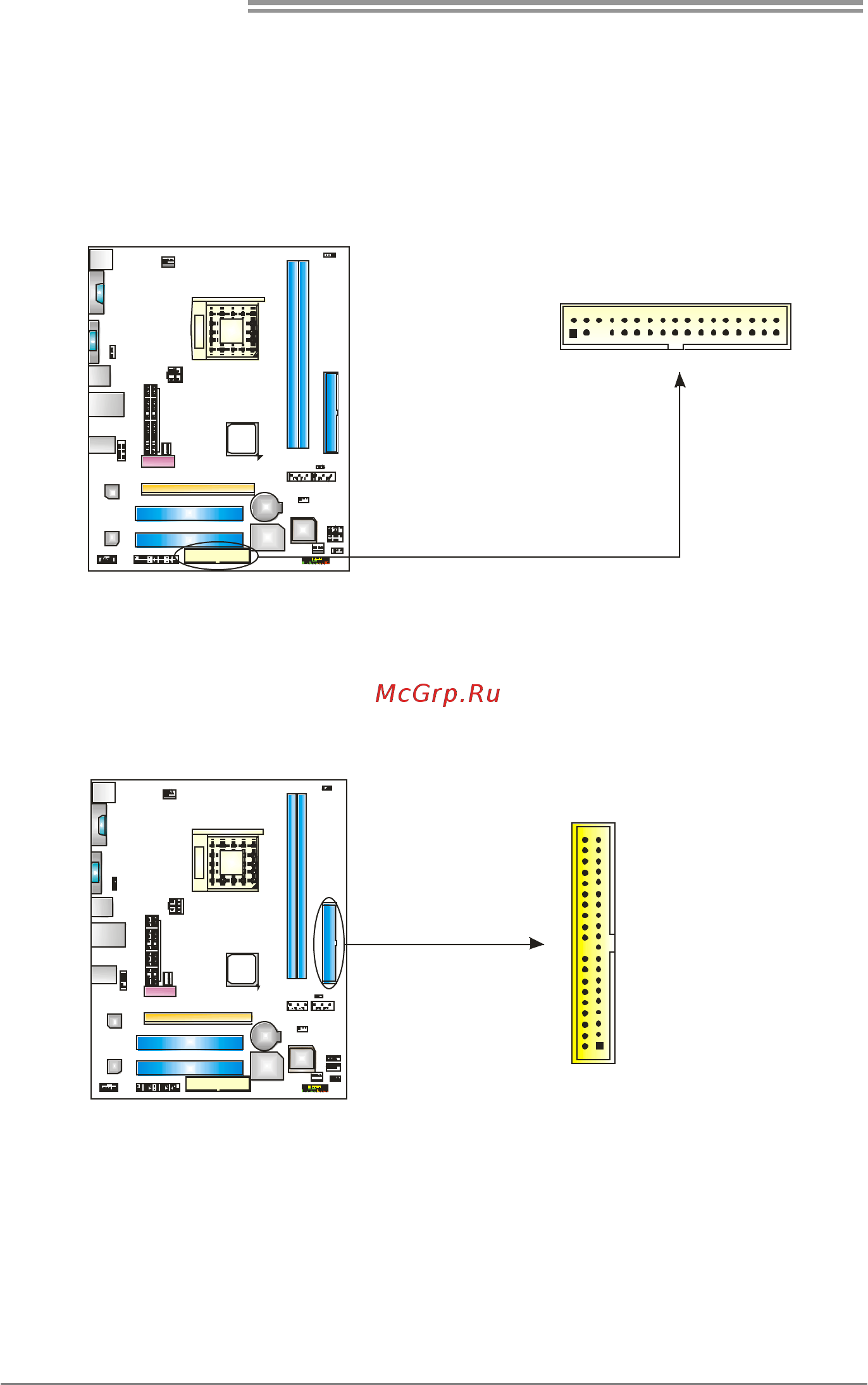 Biostar NF61S Micro 754 Версия 6.x [12/45] Fdd1 floppy disk connector