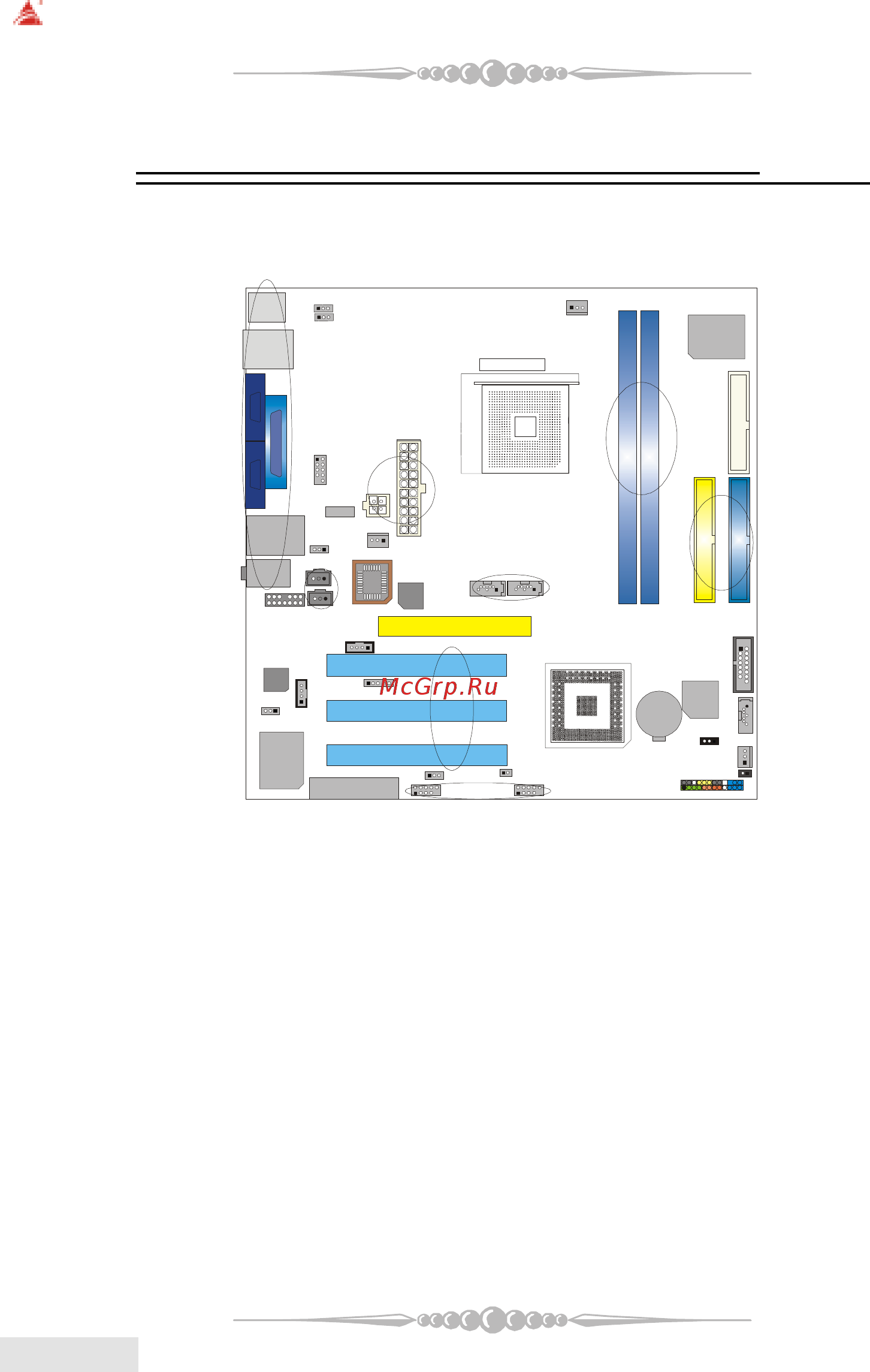 Biostar K8NHA-M Grand [6/61] Ection 2 components index