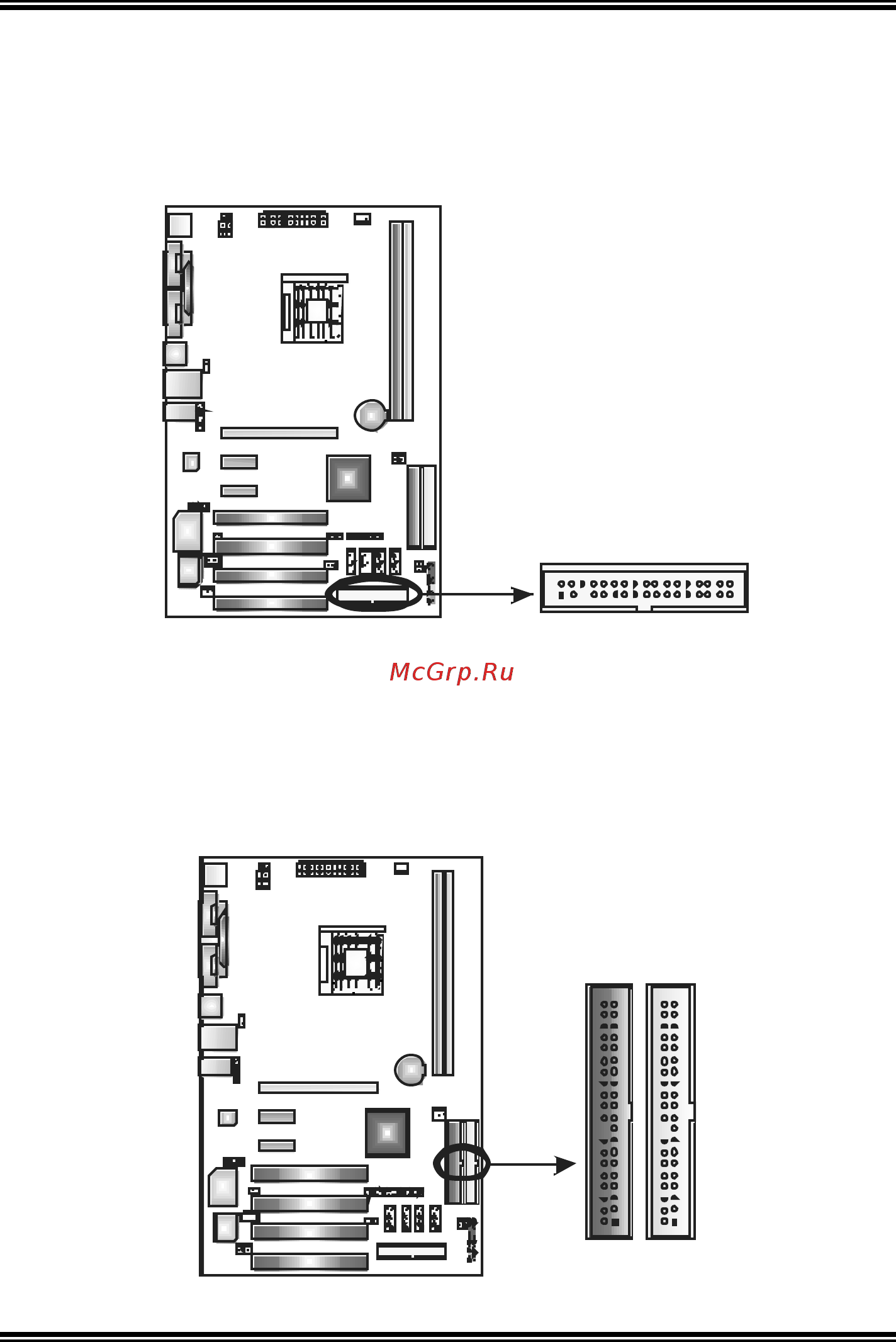 Biostar NF500 754 [12/65] Floppy disk connector fdd1