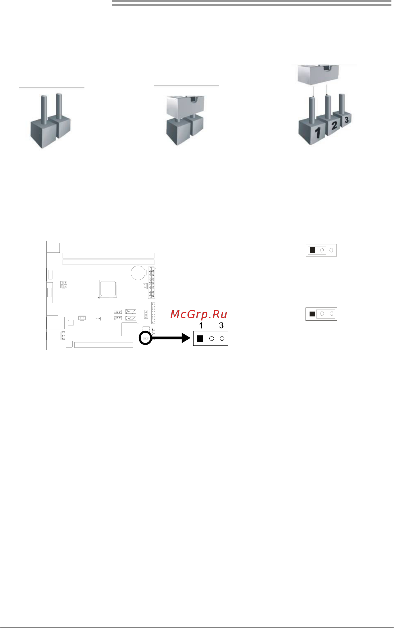 Biostar A68N-2100 Версия V6.3 [10/34] Jumper setting