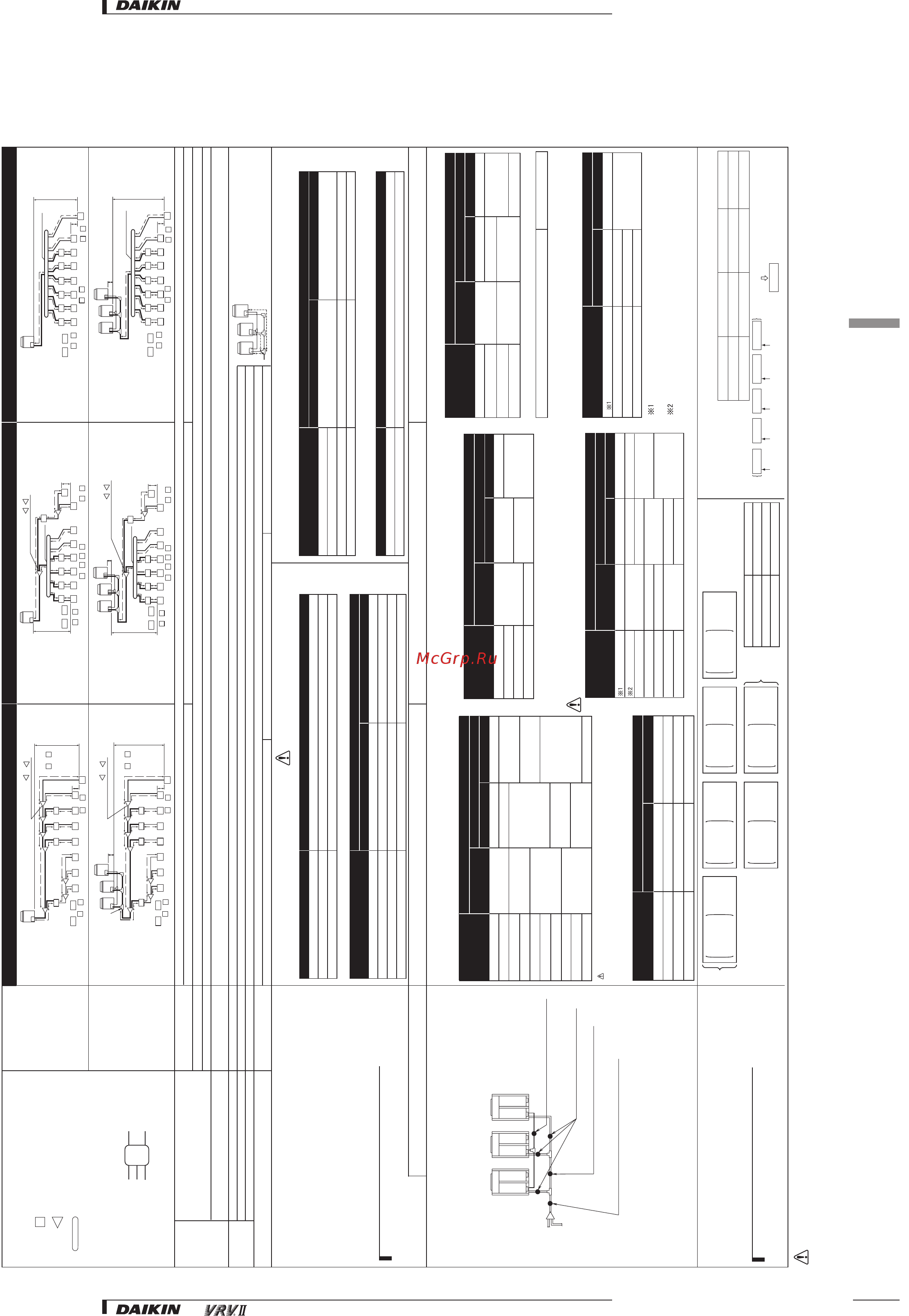 Daikin REYQ16M7W1B [30/32] Refnet pipe selection