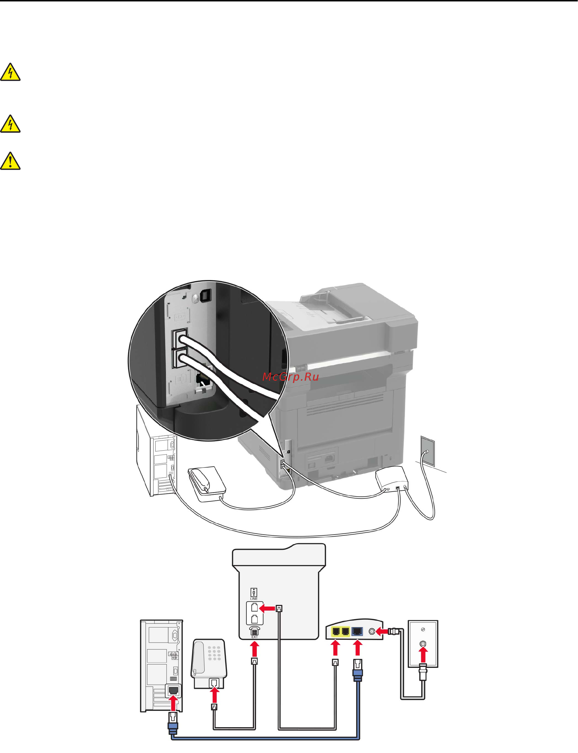 Konica Minolta BizHub 3622 [37/202] Setting up fax using cable modem connection