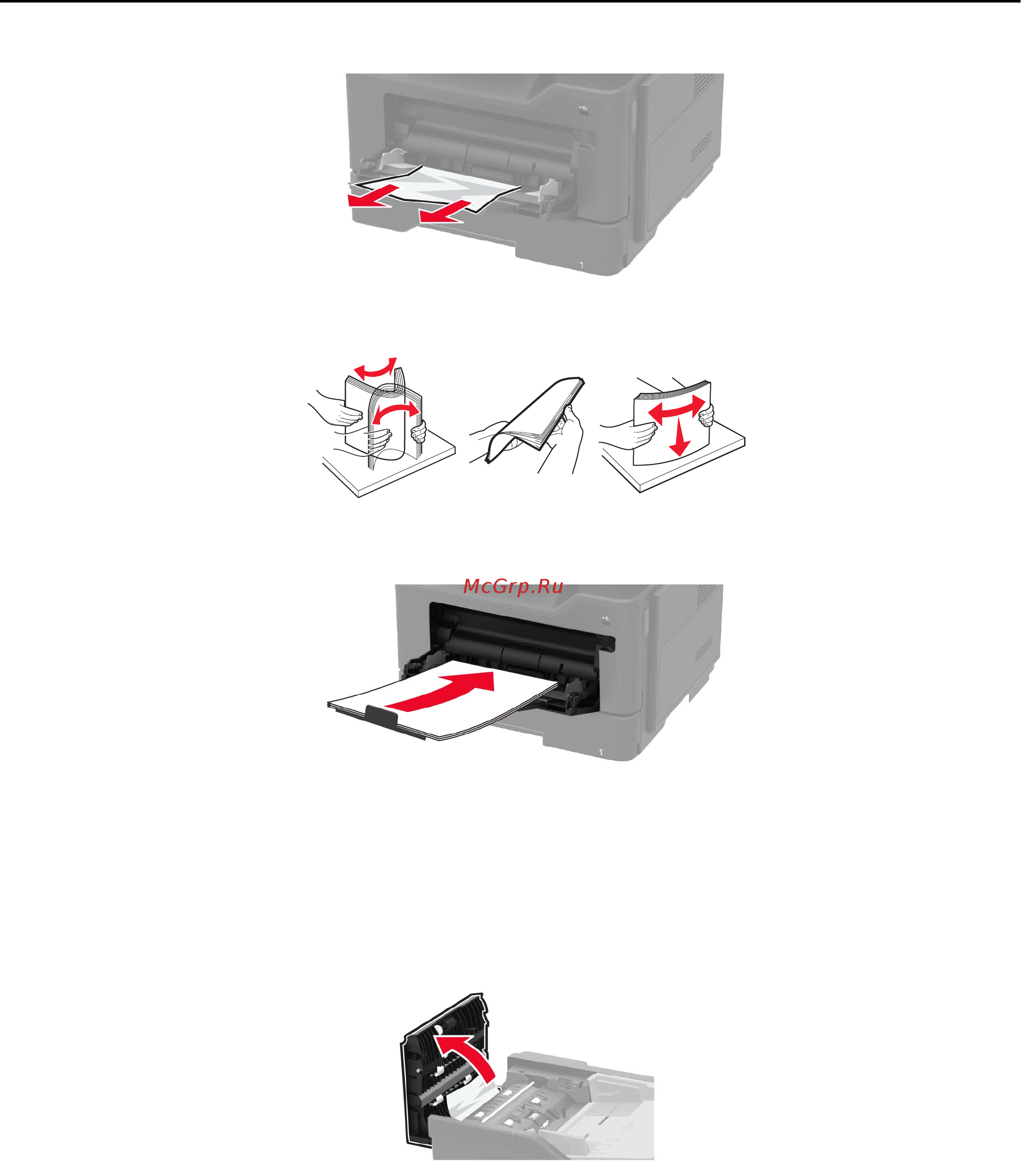 Konica Minolta BizHub 4422 [162/227] Paper jam in the automatic document feeder