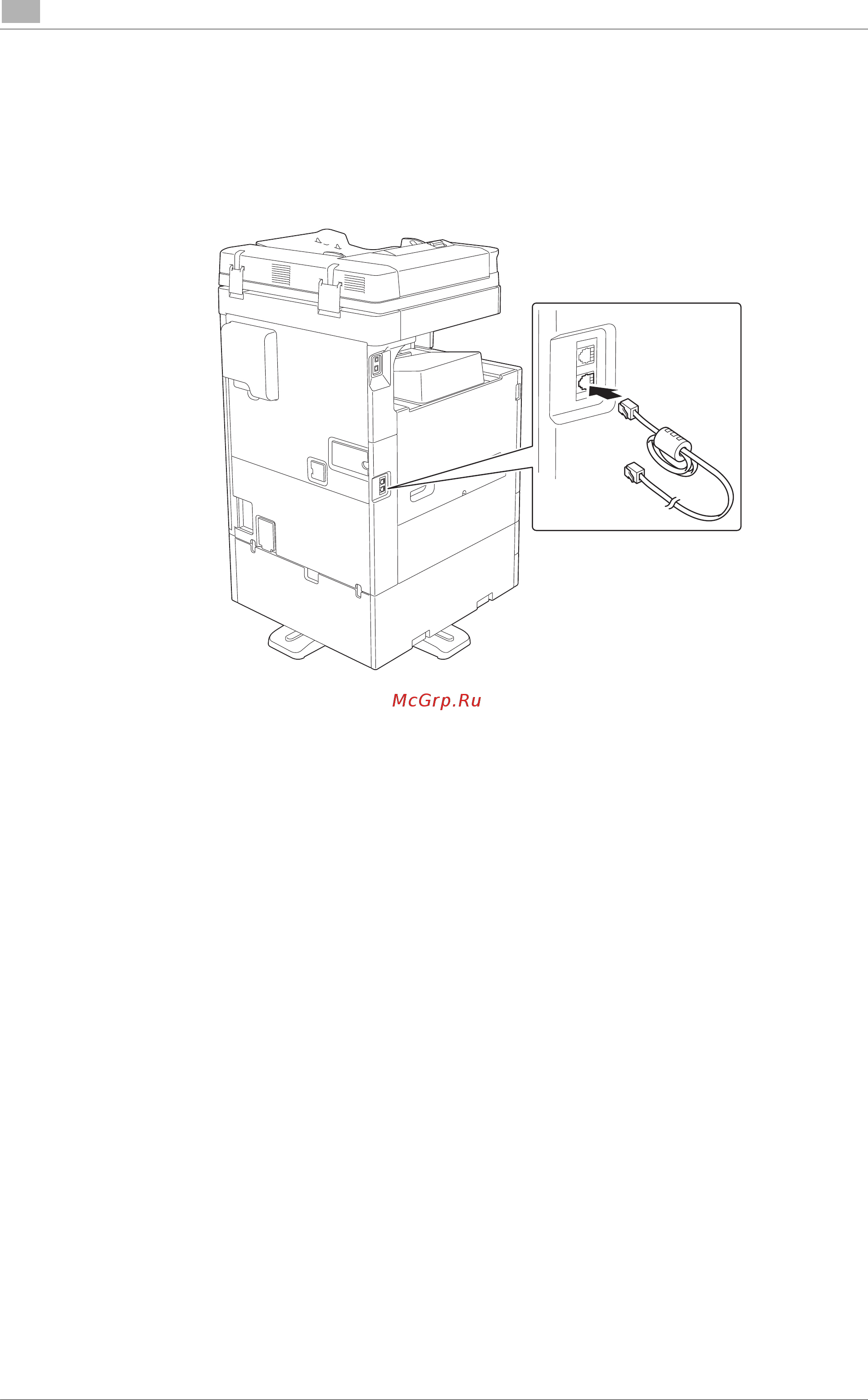 Konica Minolta bizhub C287 [24/204] Телефонный кабель для пользователей в странах где действуют нормы эмс по классу b
