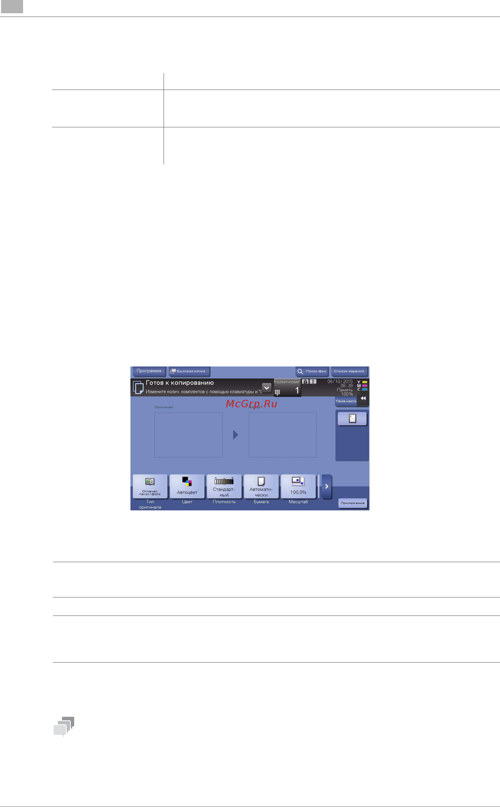 Konica Minolta bizhub C3351 [42/116] Целевые группы