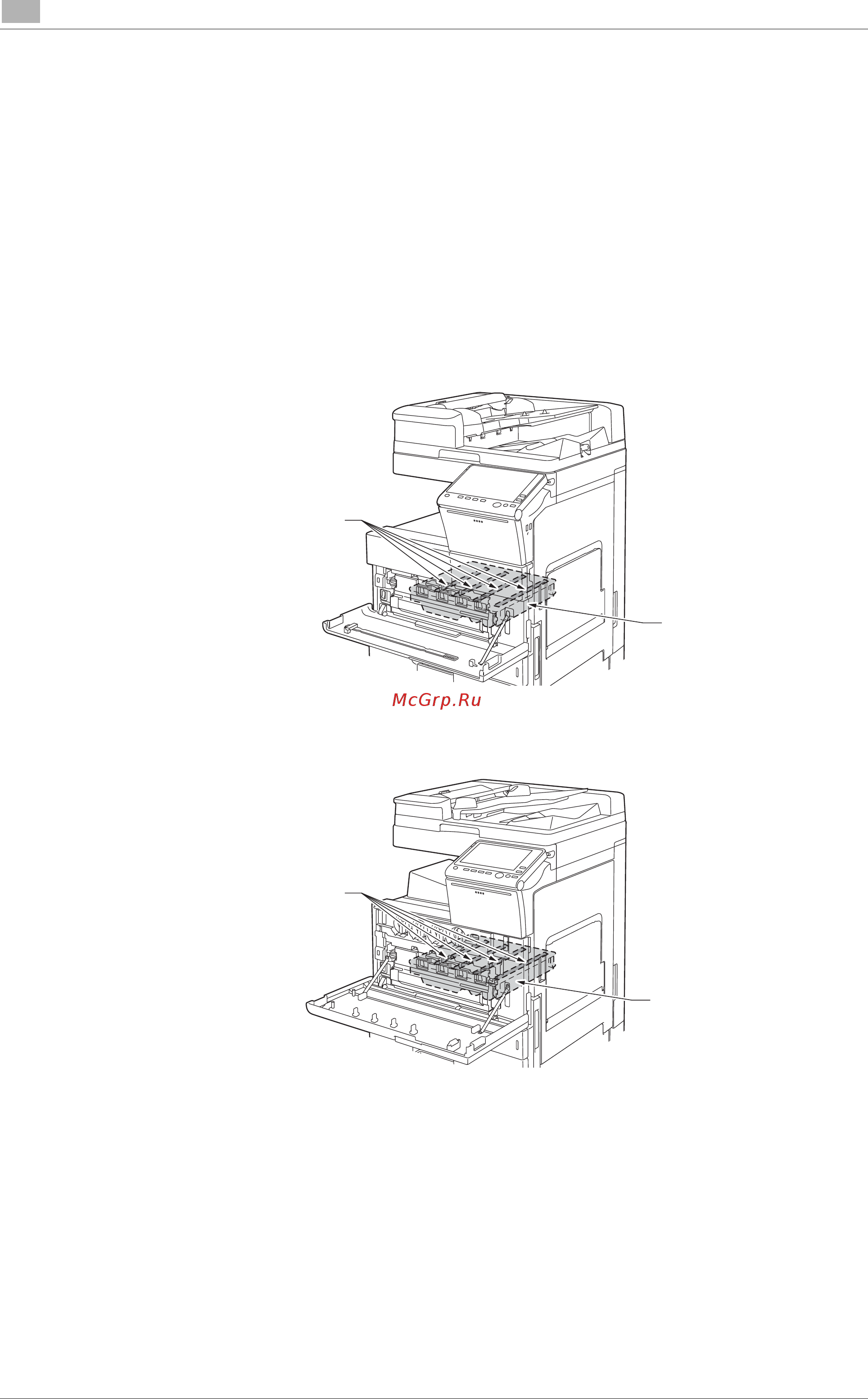 Konica Minolta bizhub C258 [22/230] Внутреннее излучение лазера