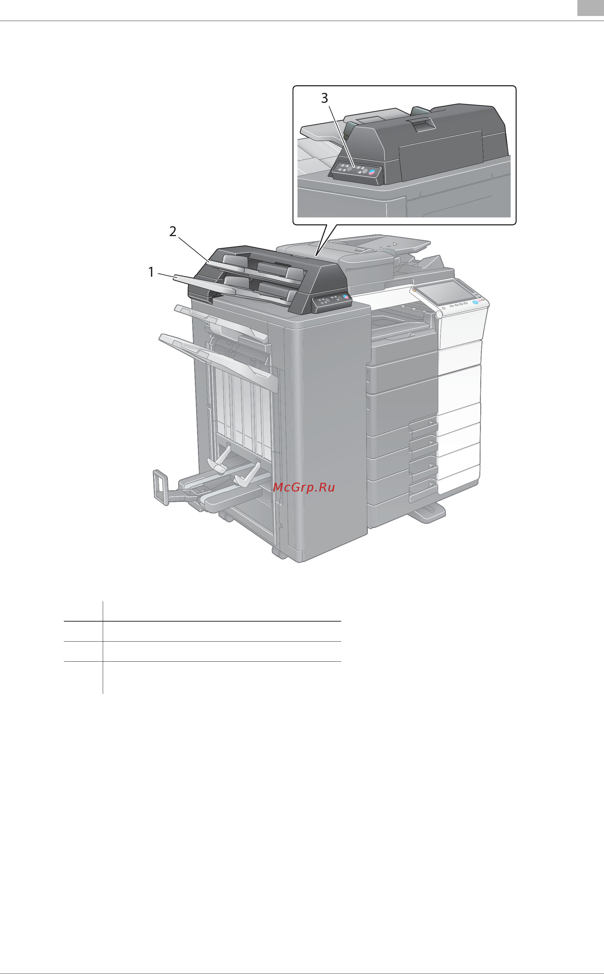 Konica Minolta bizhub C658 [65/230] Вкладочное устройство pi 507 bizhub c658 c558 c458