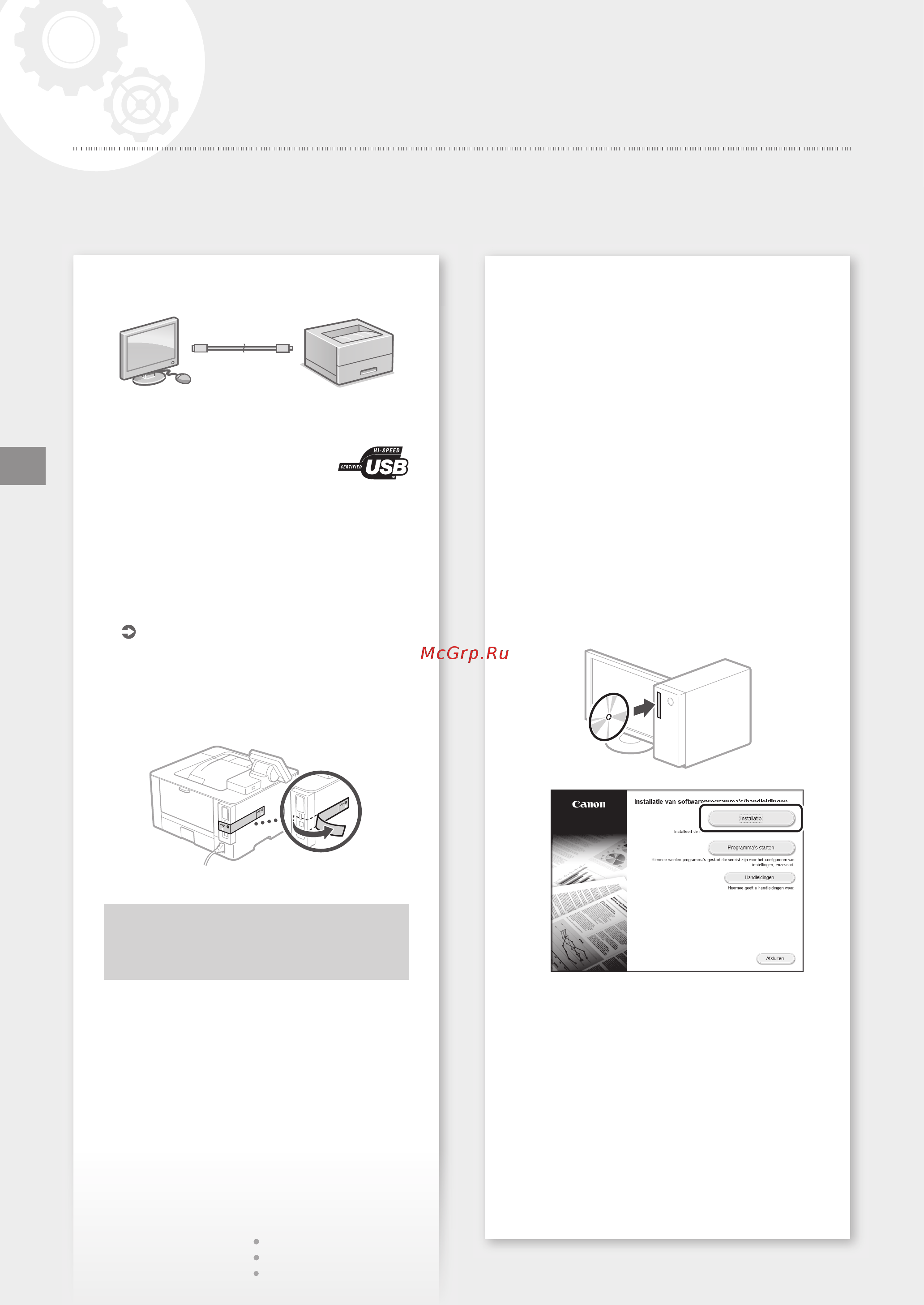 Canon LBP223dw [50/368] Het apparaat configureren