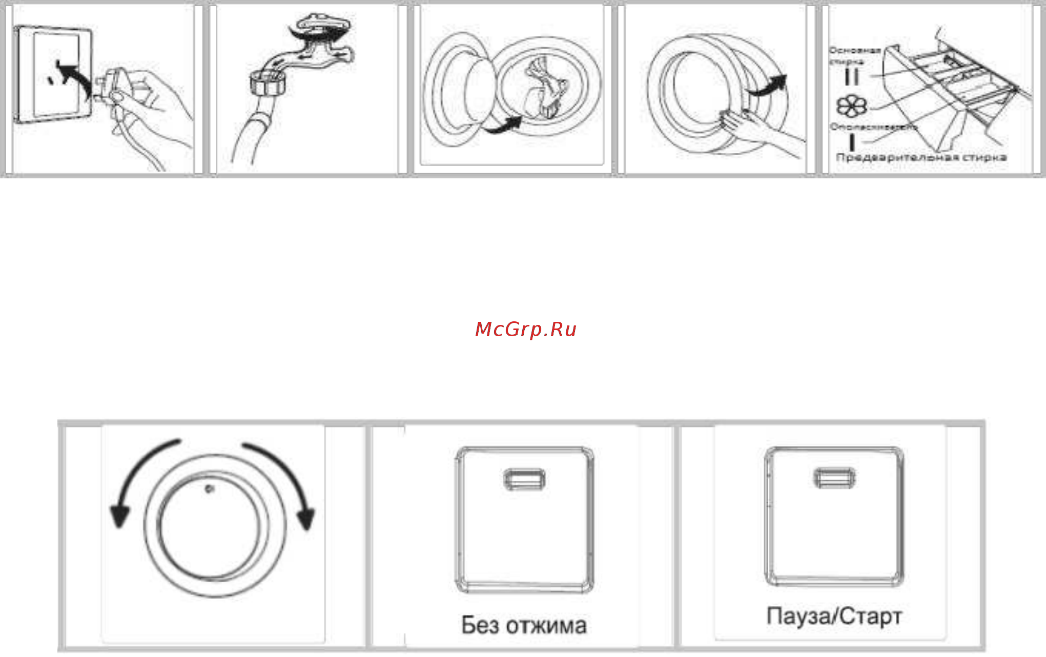 Samtron WM-M545801 [10/27] Эксплуатация