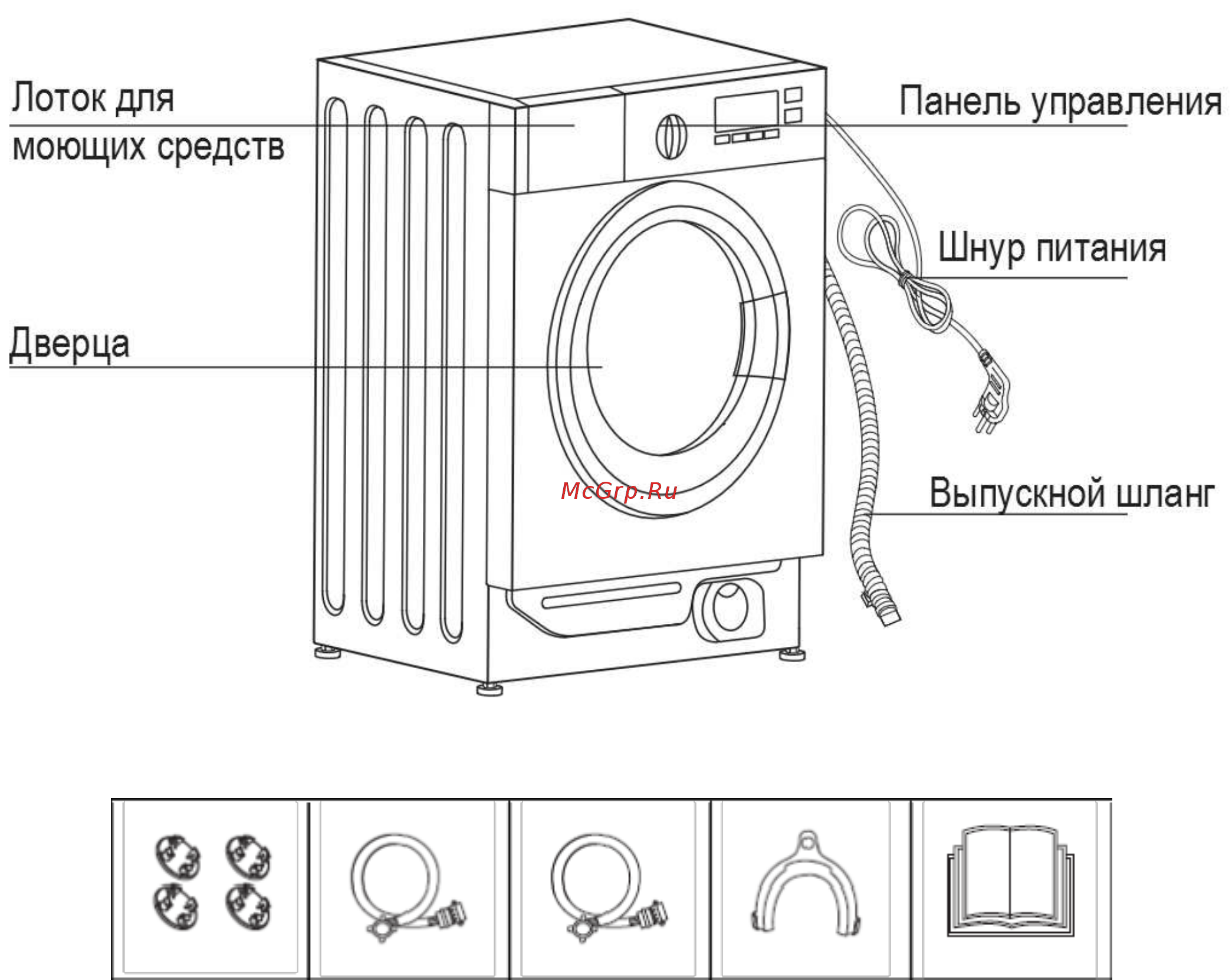Samtron WMBI-M8141D [6/30] Установка