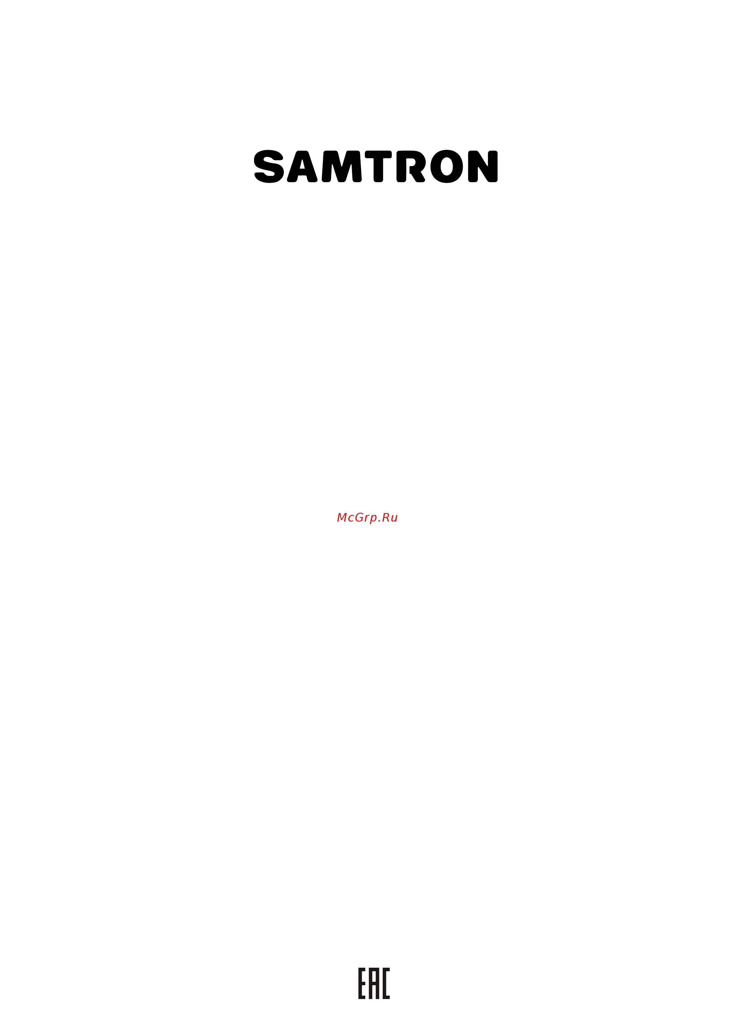 Samtron FR-M151WH Инструкция по эксплуатации онлайн