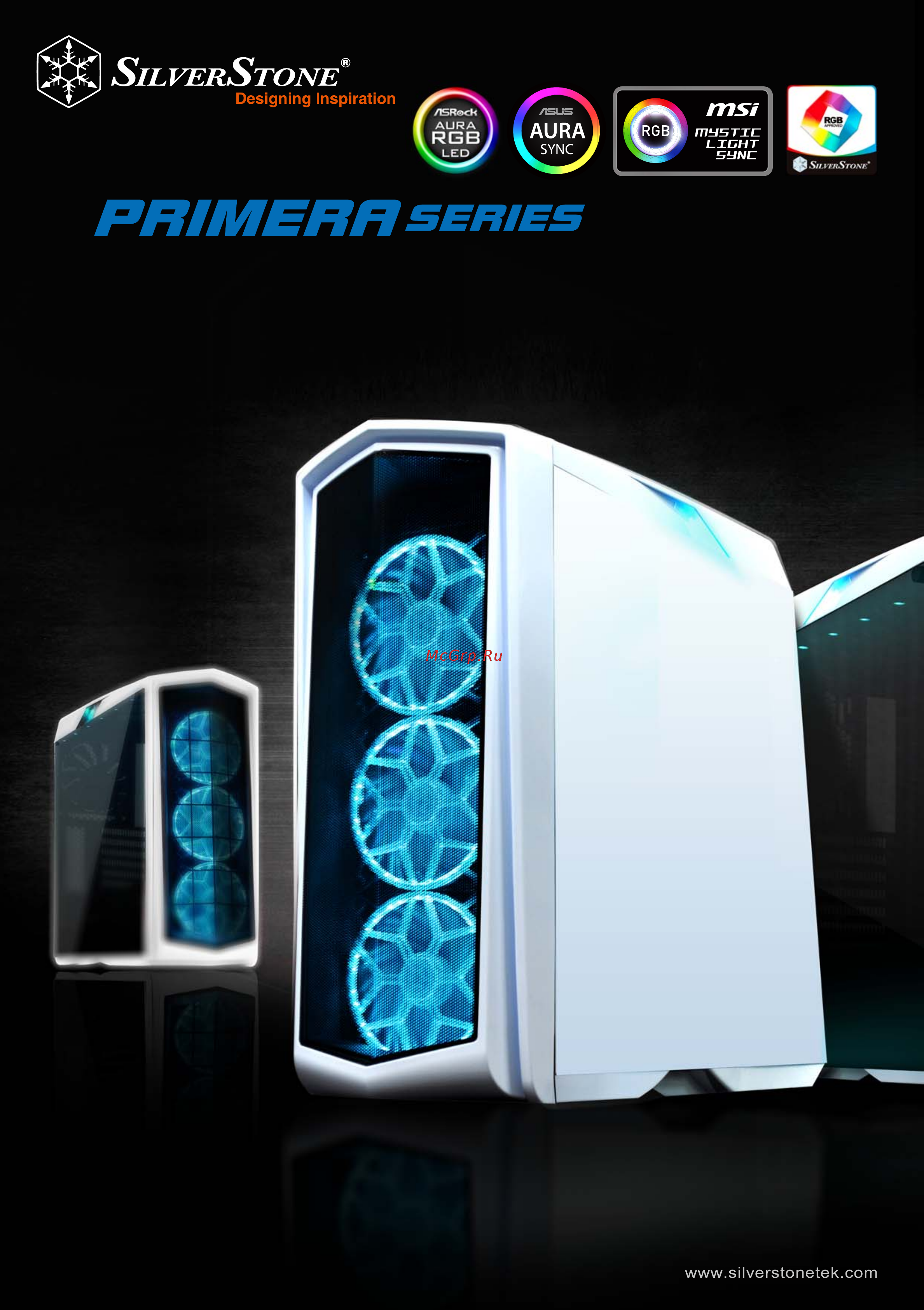 SilverStone SST-PM01W-RGB [2/3] Pm01 rgb pm01 rgb