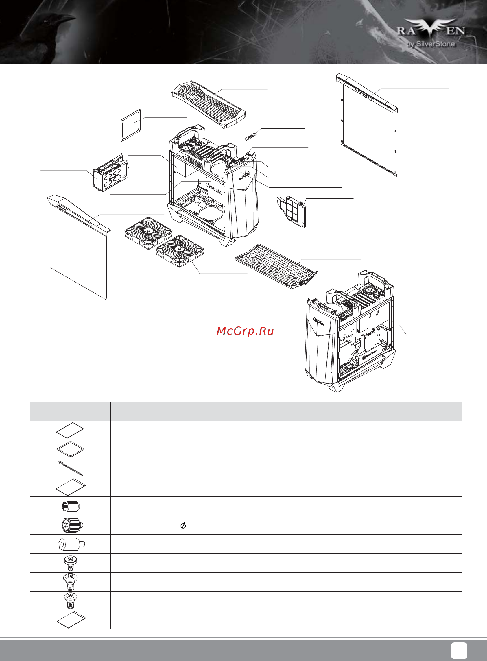 SilverStone SST-RV05B [5/44] Manual rv05 c225 v1 p2